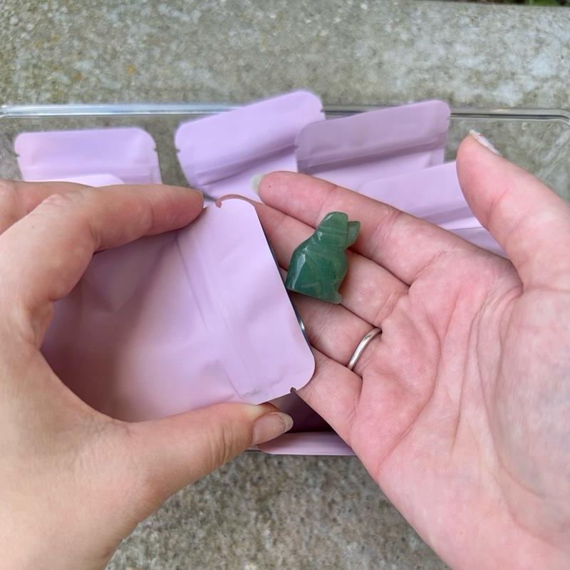 Random Pick Mini Crystal Bags| Possible extra bags| Mini Carvings| Bracelets| Charms