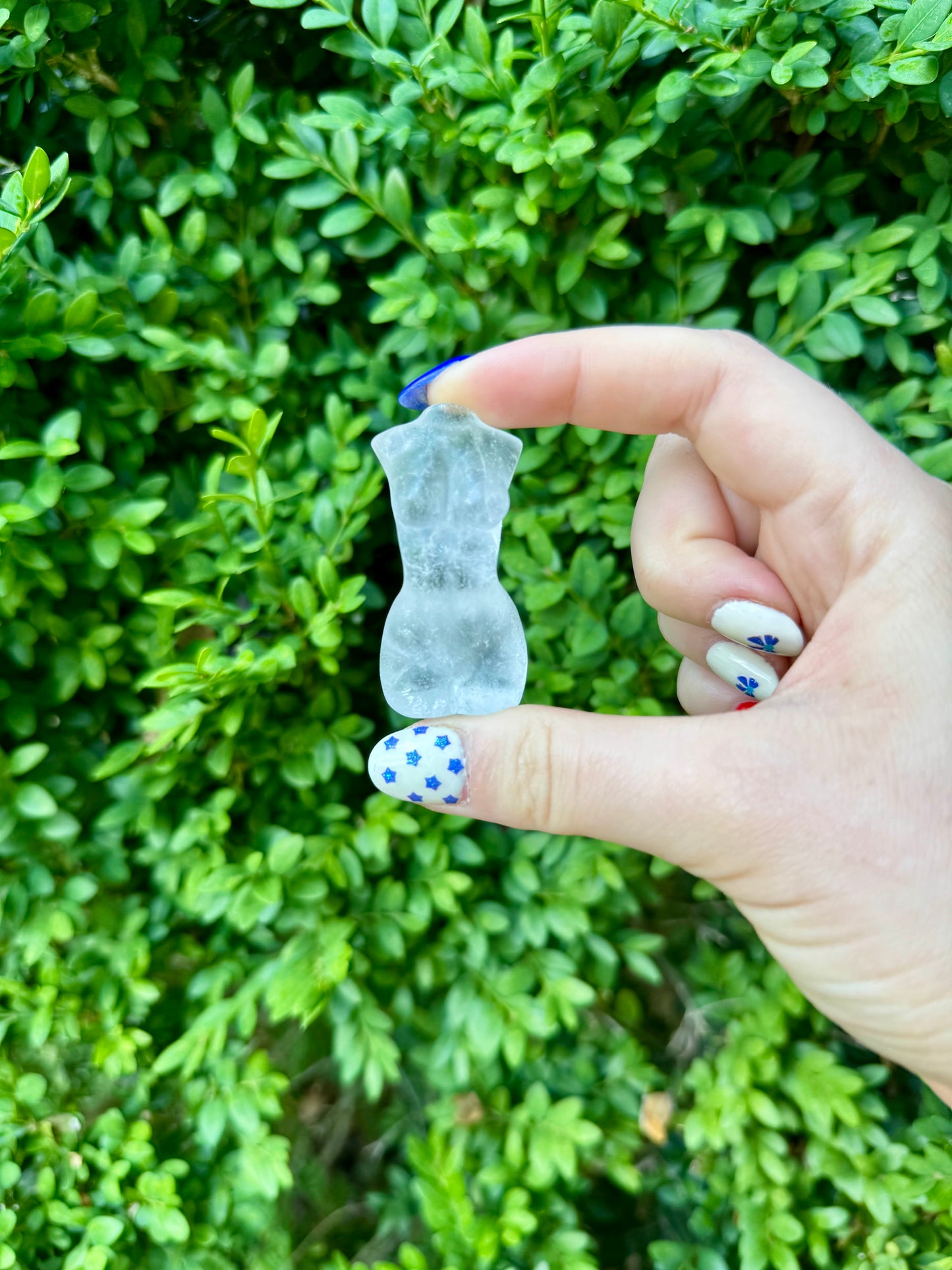 Crystal Goddess Body Carvings| Multiple Sizes| Choose Your Material
