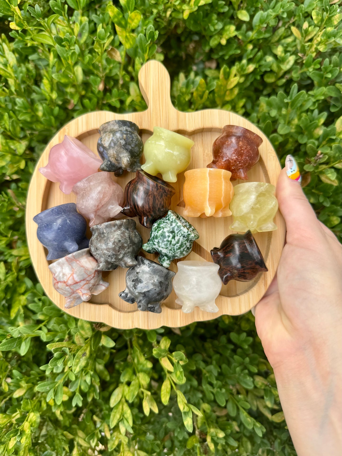 Crystal Cauldron Carvings