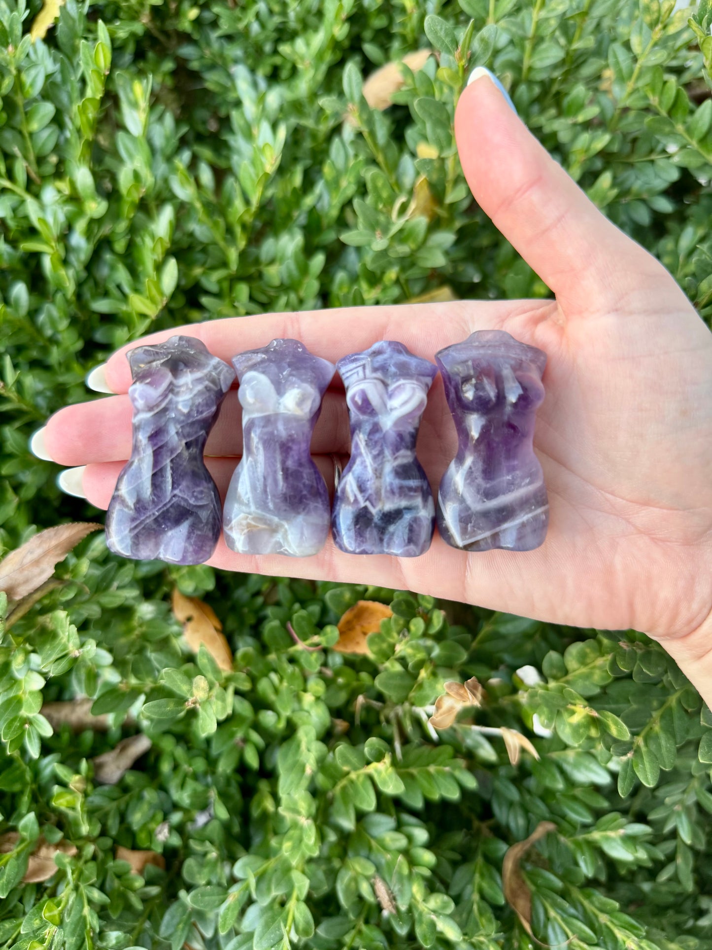 Crystal Goddess Body Carvings| Multiple Sizes| Choose Your Material