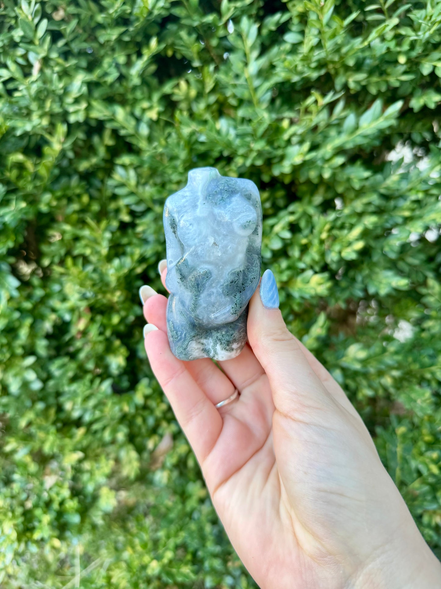 Crystal Goddess Body Carvings| Multiple Sizes| Choose Your Material