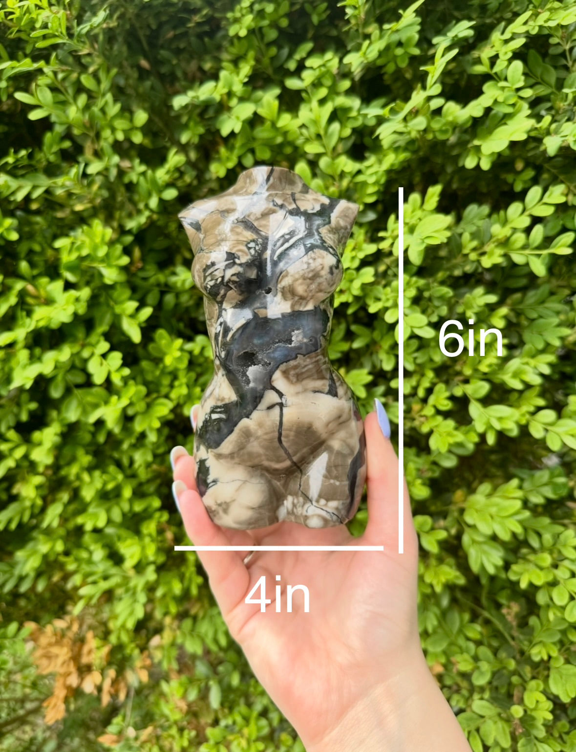 Large Crystal Goddess Bodies| Volcano Agate| Moss Agate| Amethyst