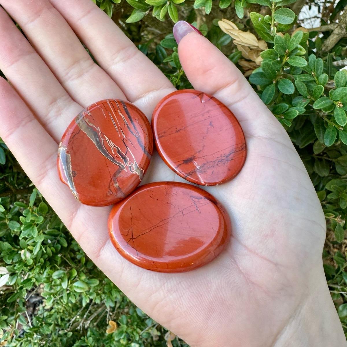 Crystal Worry Stones| Heart Shaped| Oval Shaped