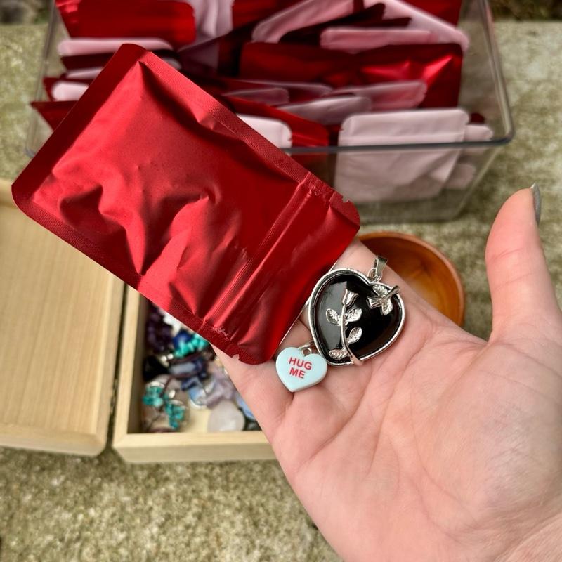 Random Pick Mini Crystal Bags| Possible extra bags| Mini Carvings| Bracelets| Charms