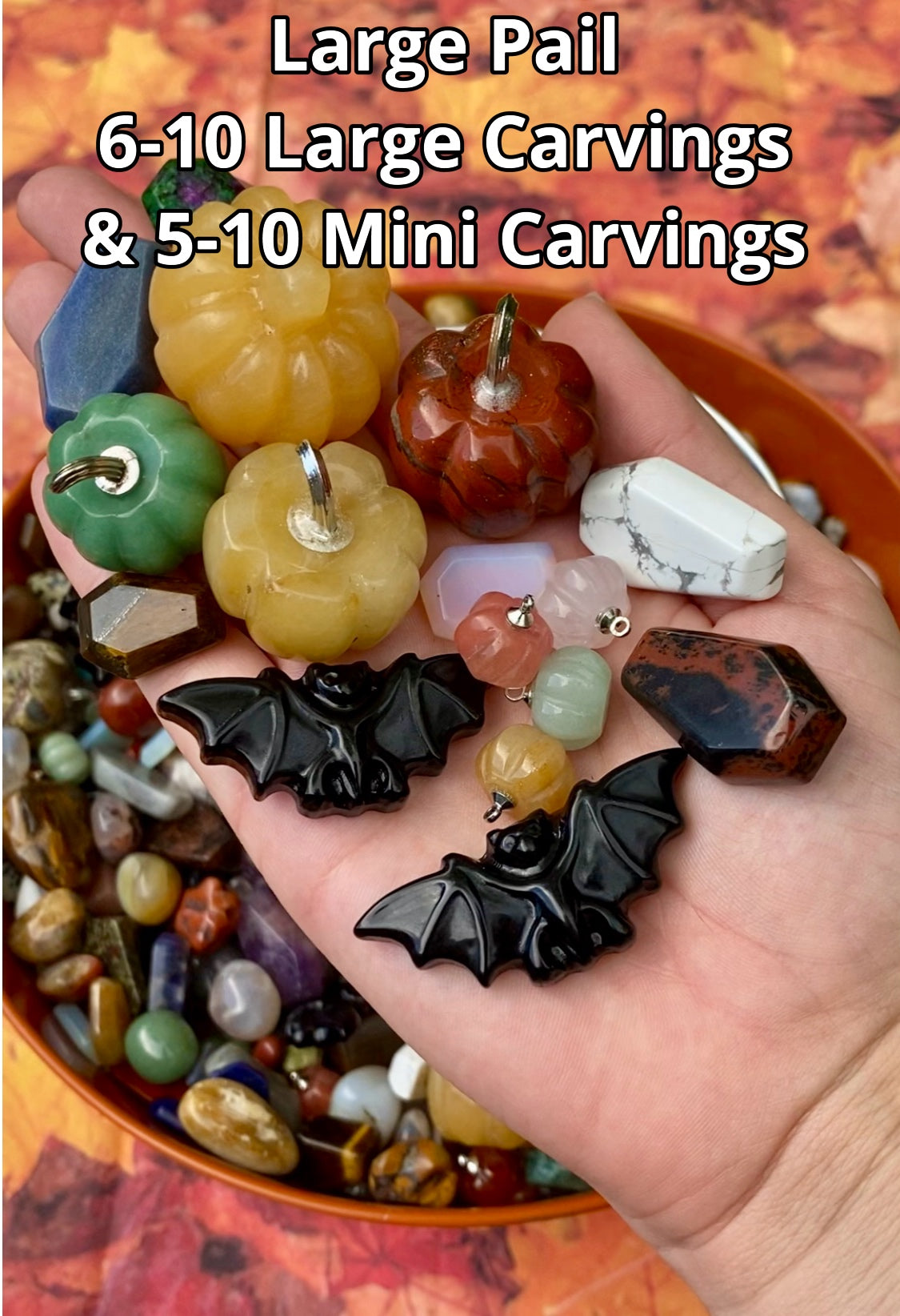 Spooky Crystal Confetti| Halloween Confetti| Pumpkins| Bats| Coffins