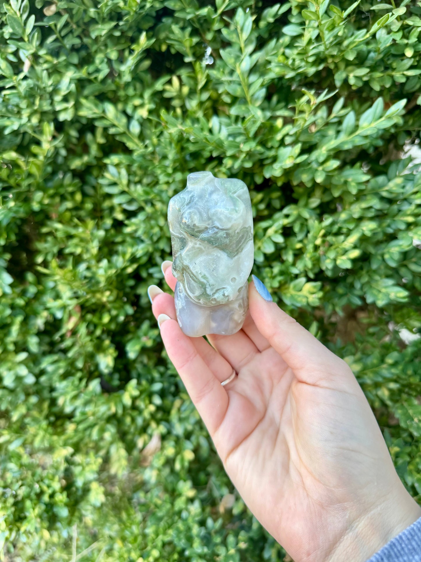 Crystal Goddess Body Carvings| Multiple Sizes| Choose Your Material