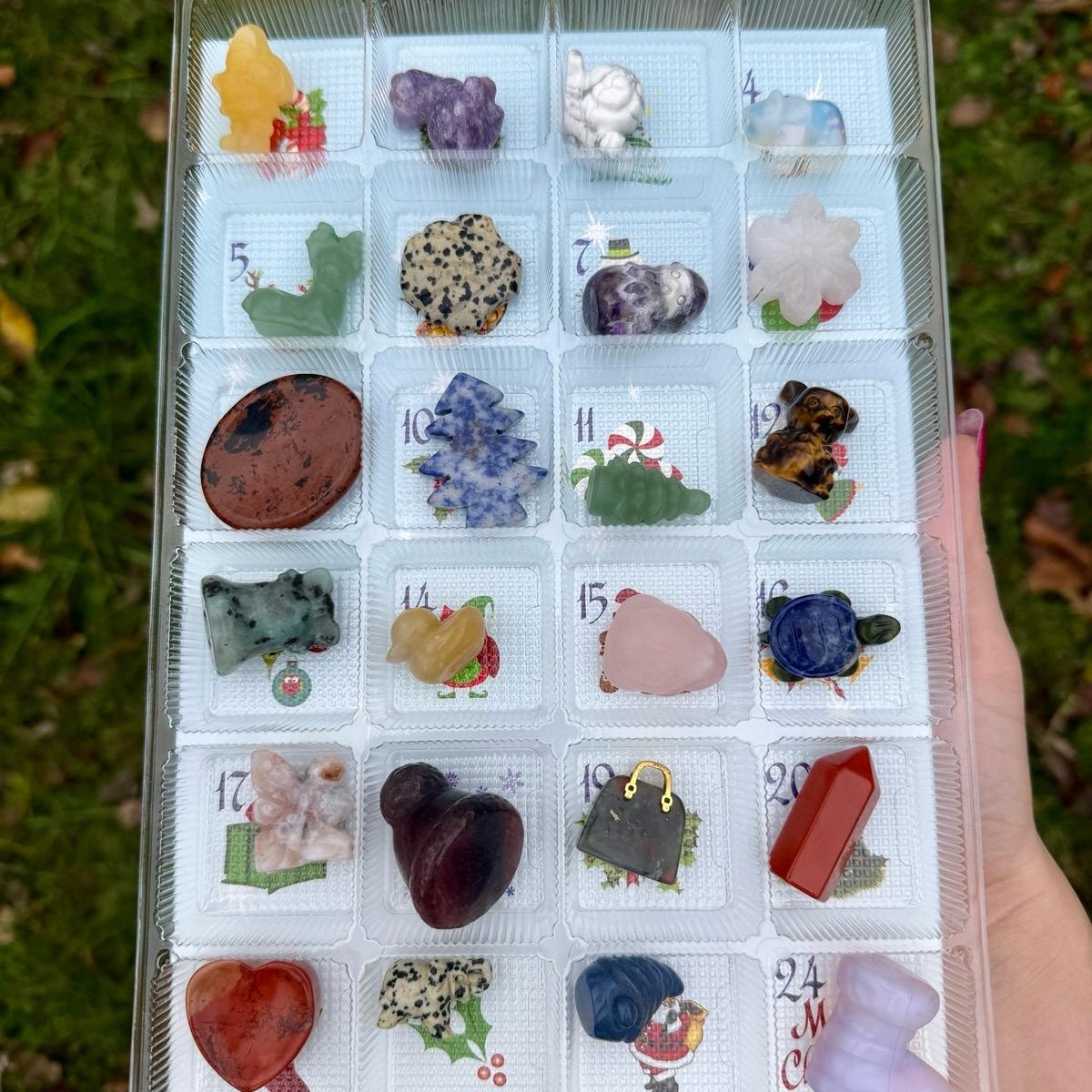 Crystal Carving Holiday Advent Calendar