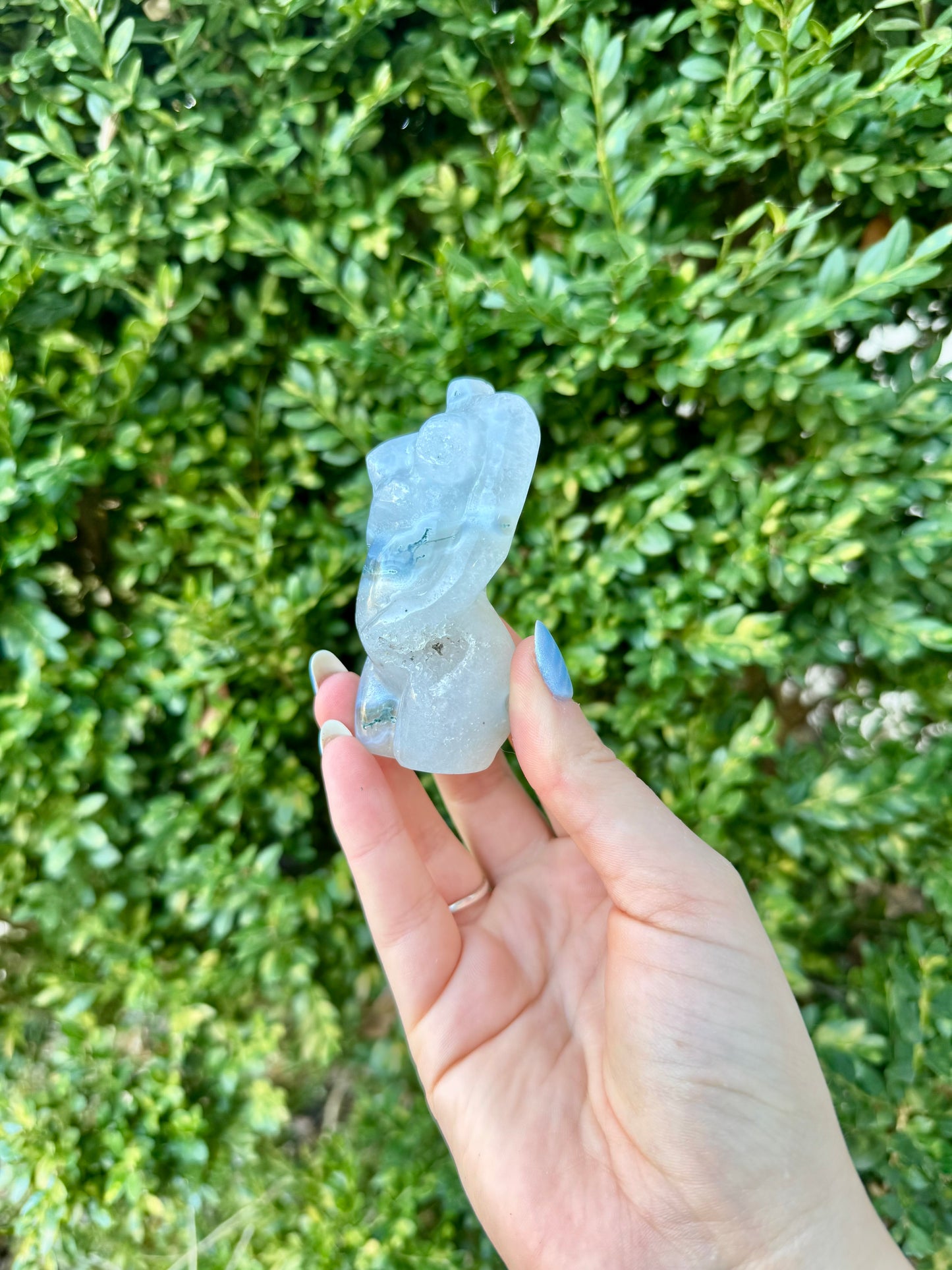Crystal Goddess Body Carvings| Multiple Sizes| Choose Your Material