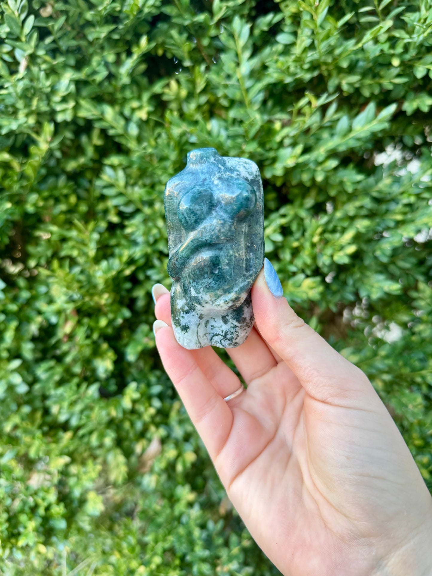 Crystal Goddess Body Carvings| Multiple Sizes| Choose Your Material