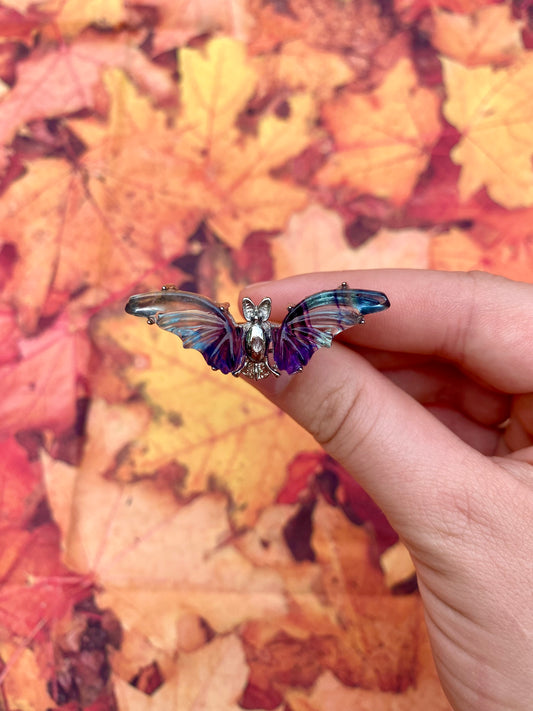 Fluorite Bat Rings