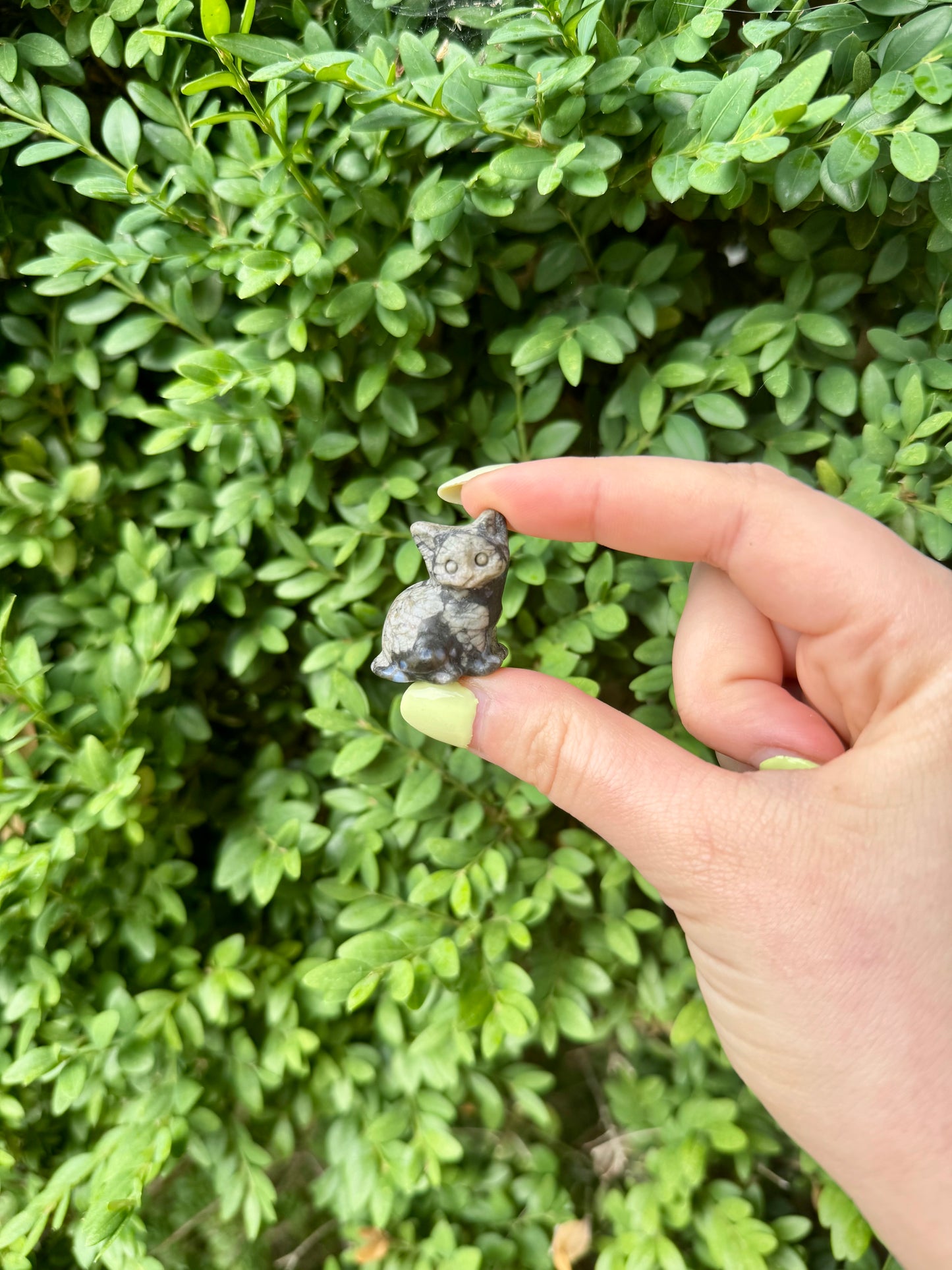Mini Crystal Cat Carvings| Choose Your Material| One Piece