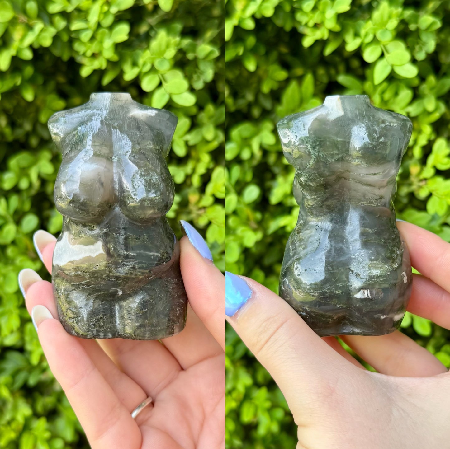 Crystal Goddess Body Carvings| Multiple Sizes| Choose Your Material