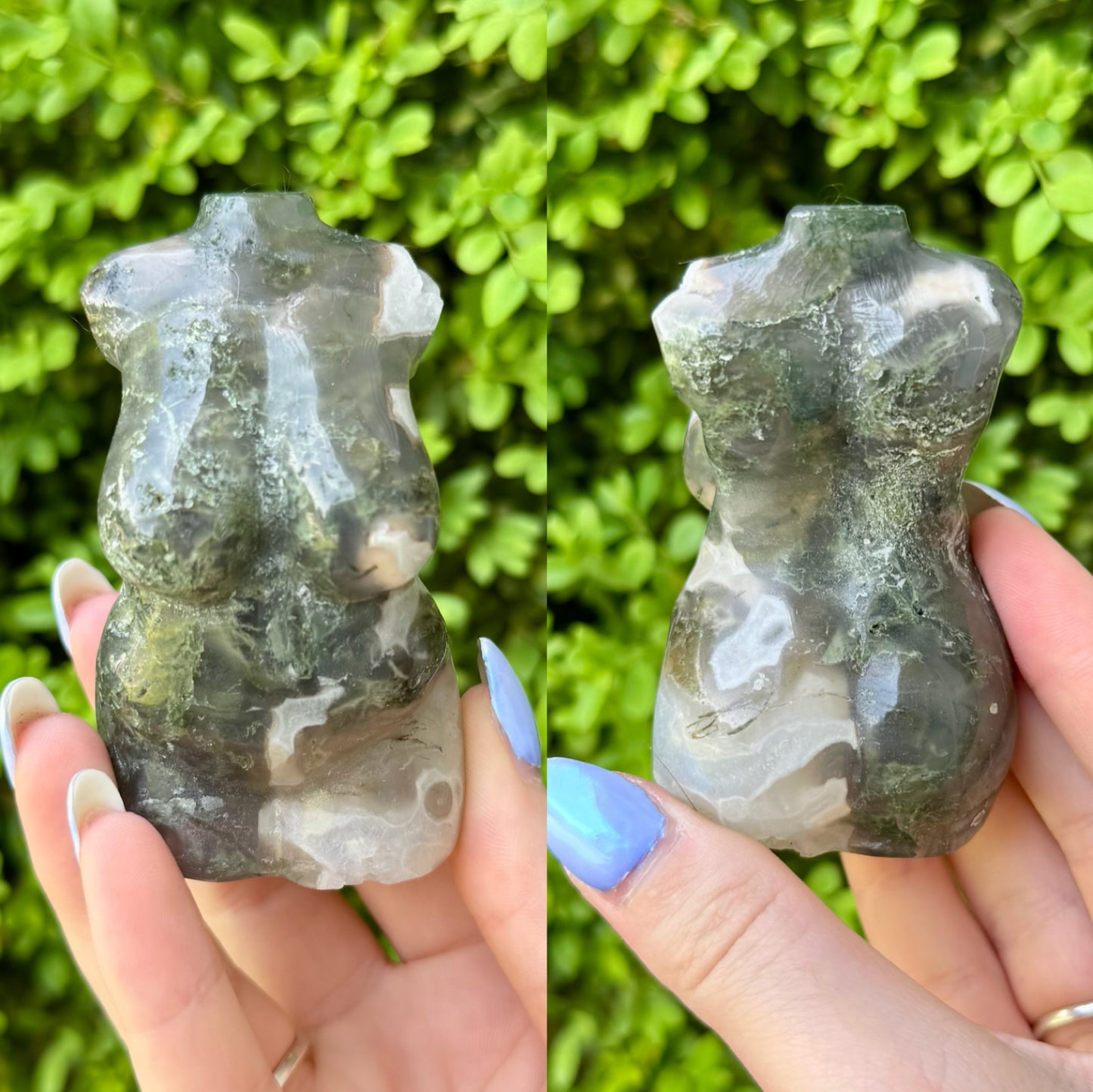 Crystal Goddess Body Carvings| Multiple Sizes| Choose Your Material