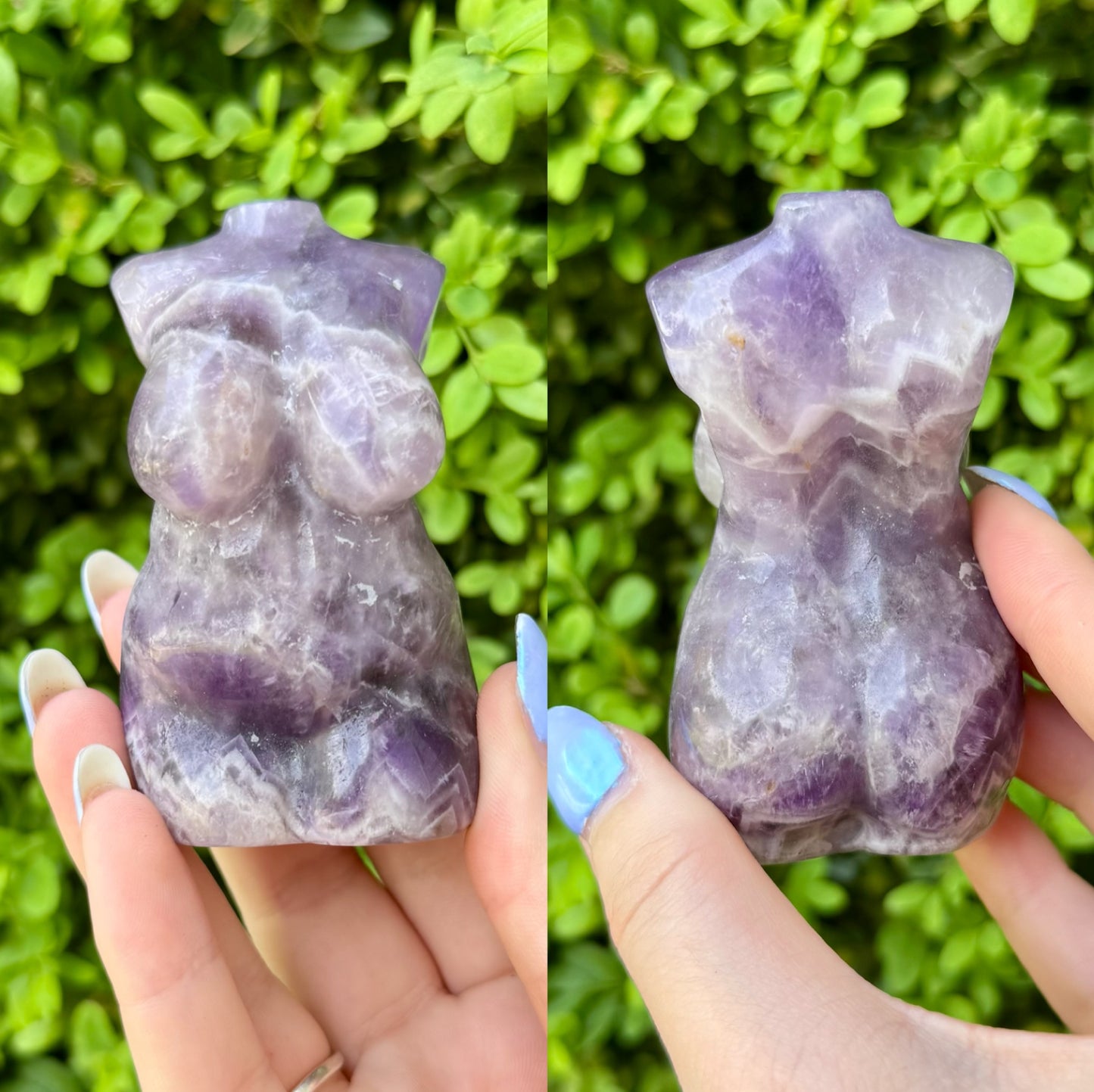 Crystal Goddess Body Carvings| Multiple Sizes| Choose Your Material