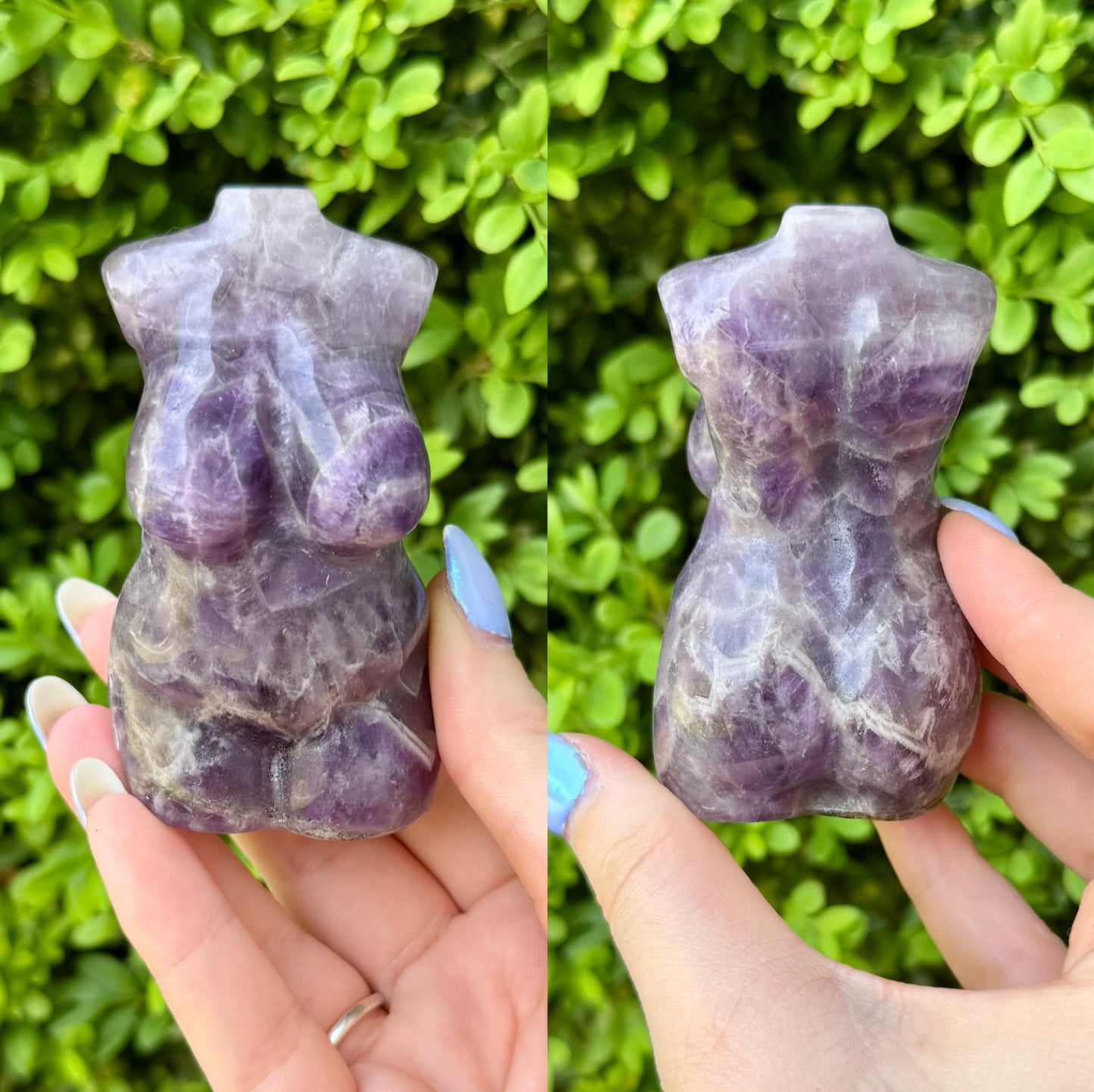 Crystal Goddess Body Carvings| Multiple Sizes| Choose Your Material
