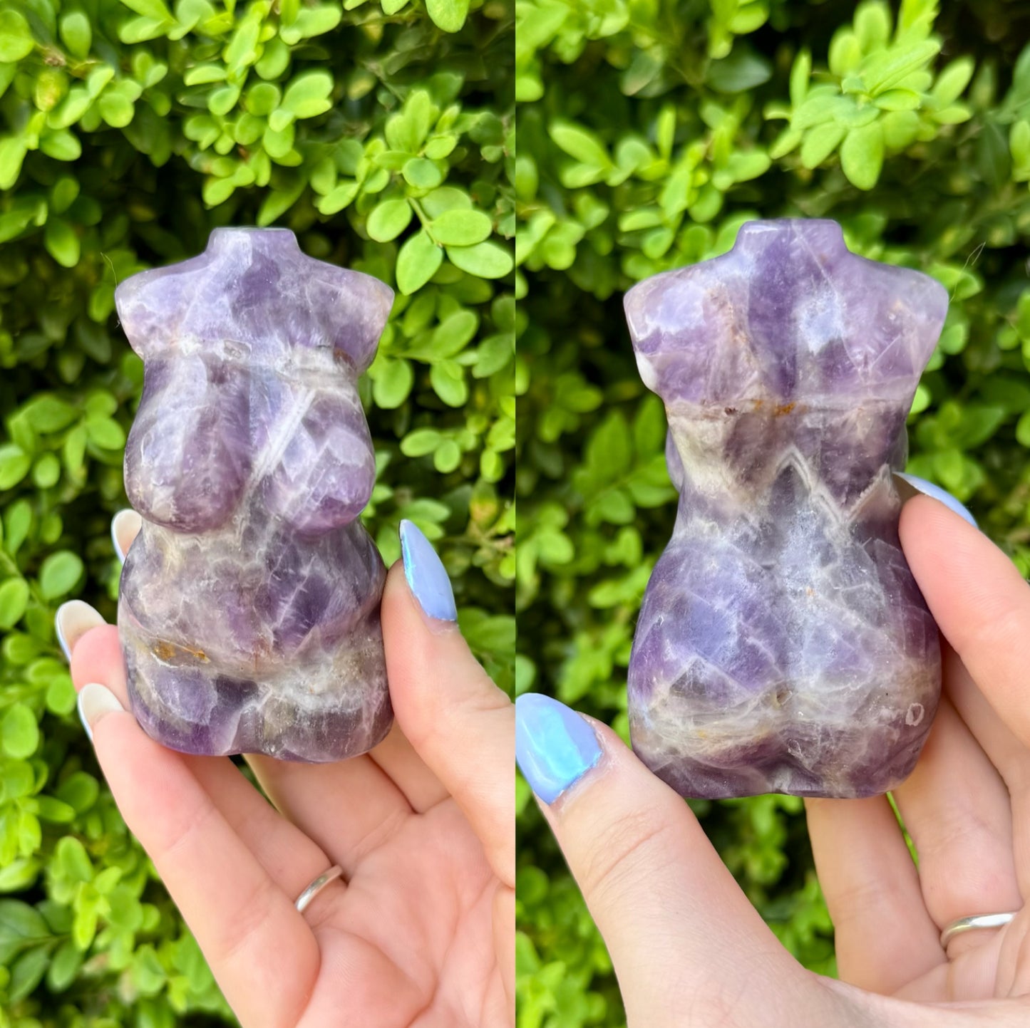 Crystal Goddess Body Carvings| Multiple Sizes| Choose Your Material