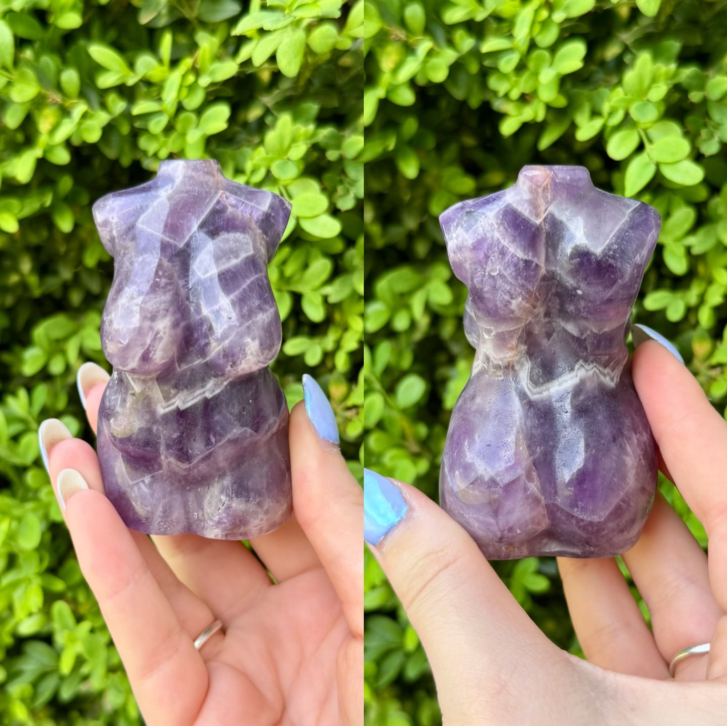 Crystal Goddess Body Carvings| Multiple Sizes| Choose Your Material