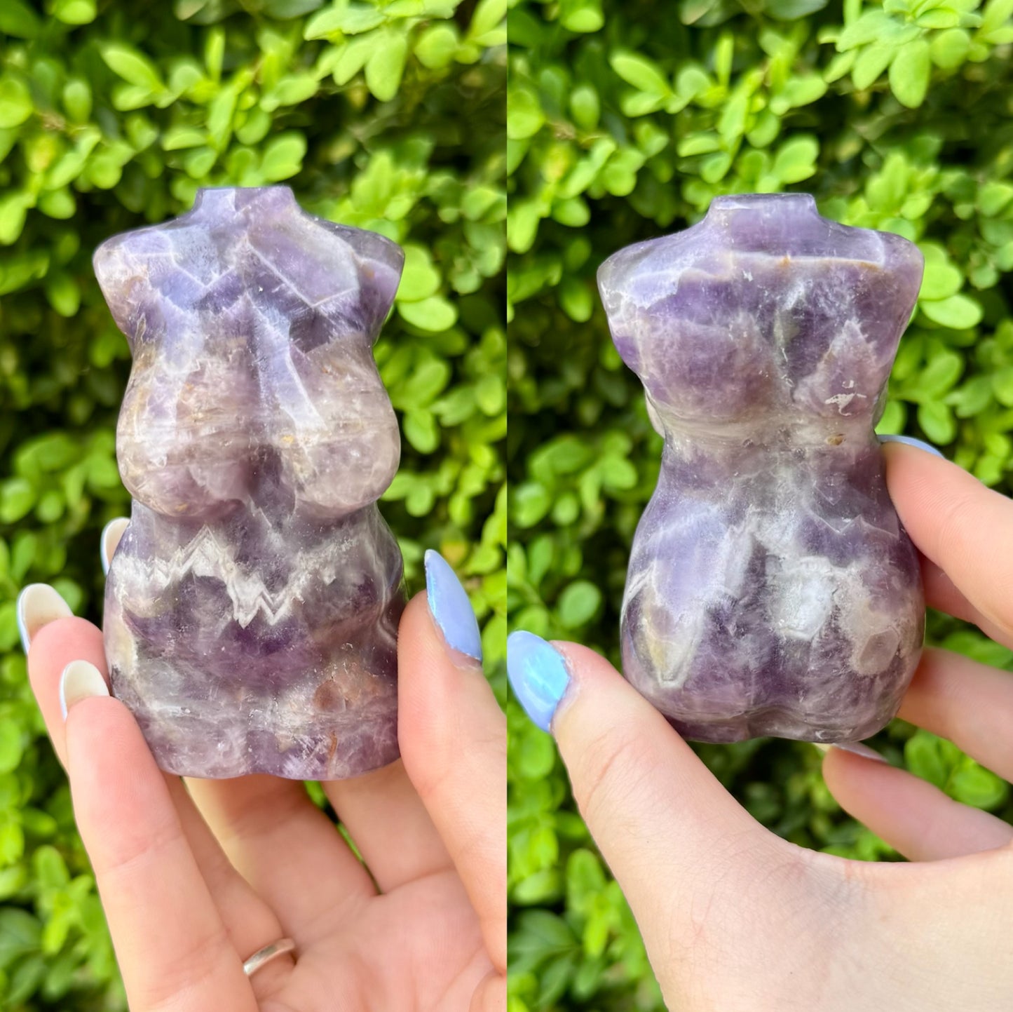 Crystal Goddess Body Carvings| Multiple Sizes| Choose Your Material