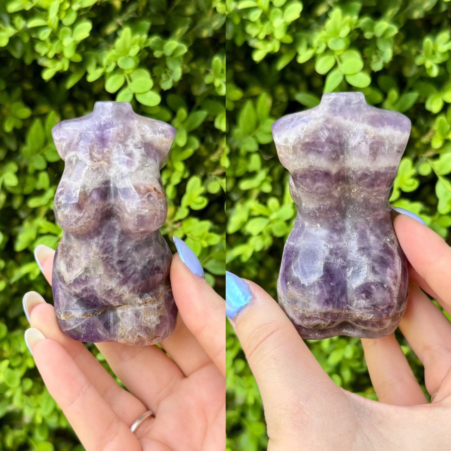 Crystal Goddess Body Carvings| Multiple Sizes| Choose Your Material