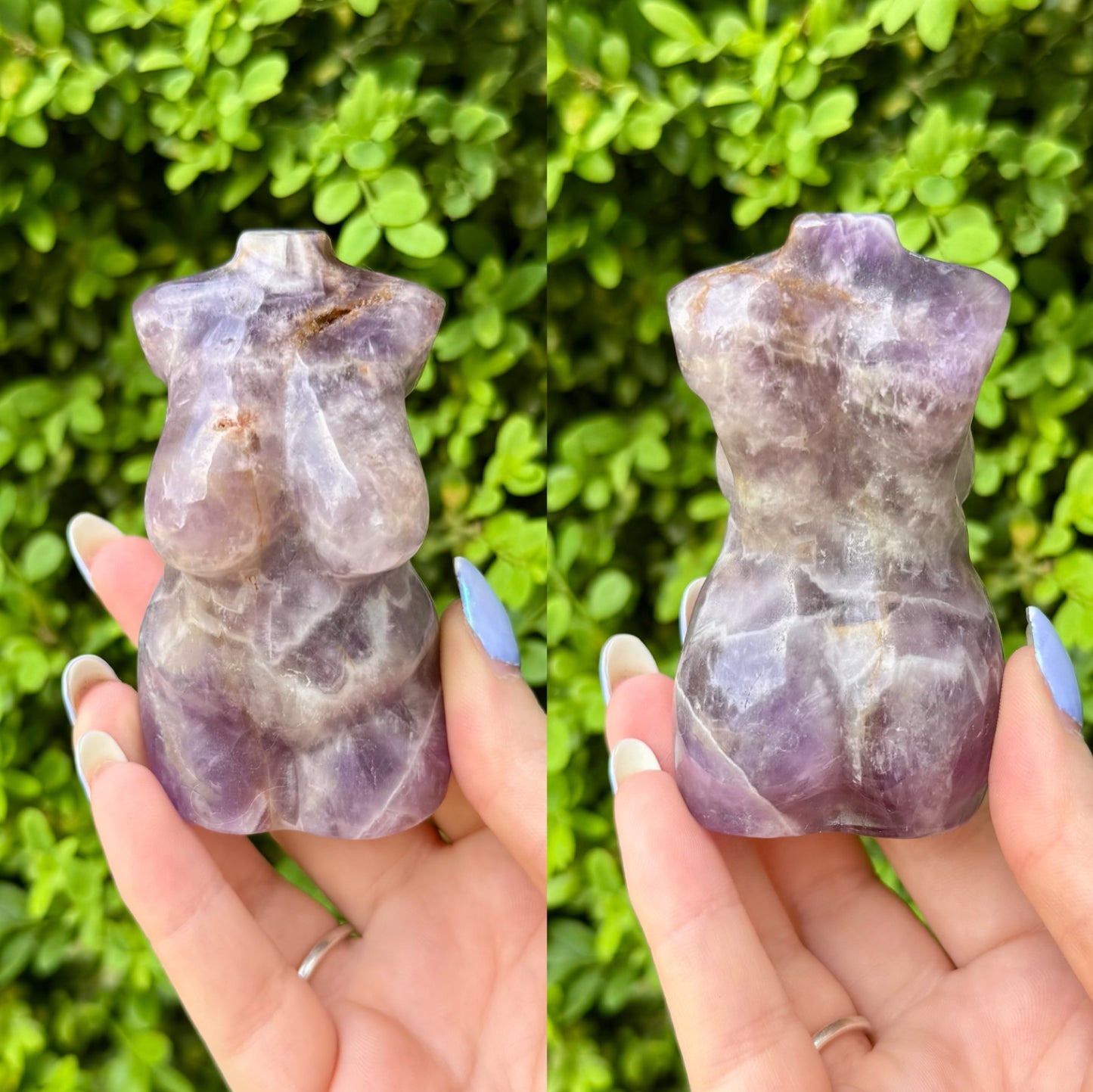 Crystal Goddess Body Carvings| Multiple Sizes| Choose Your Material
