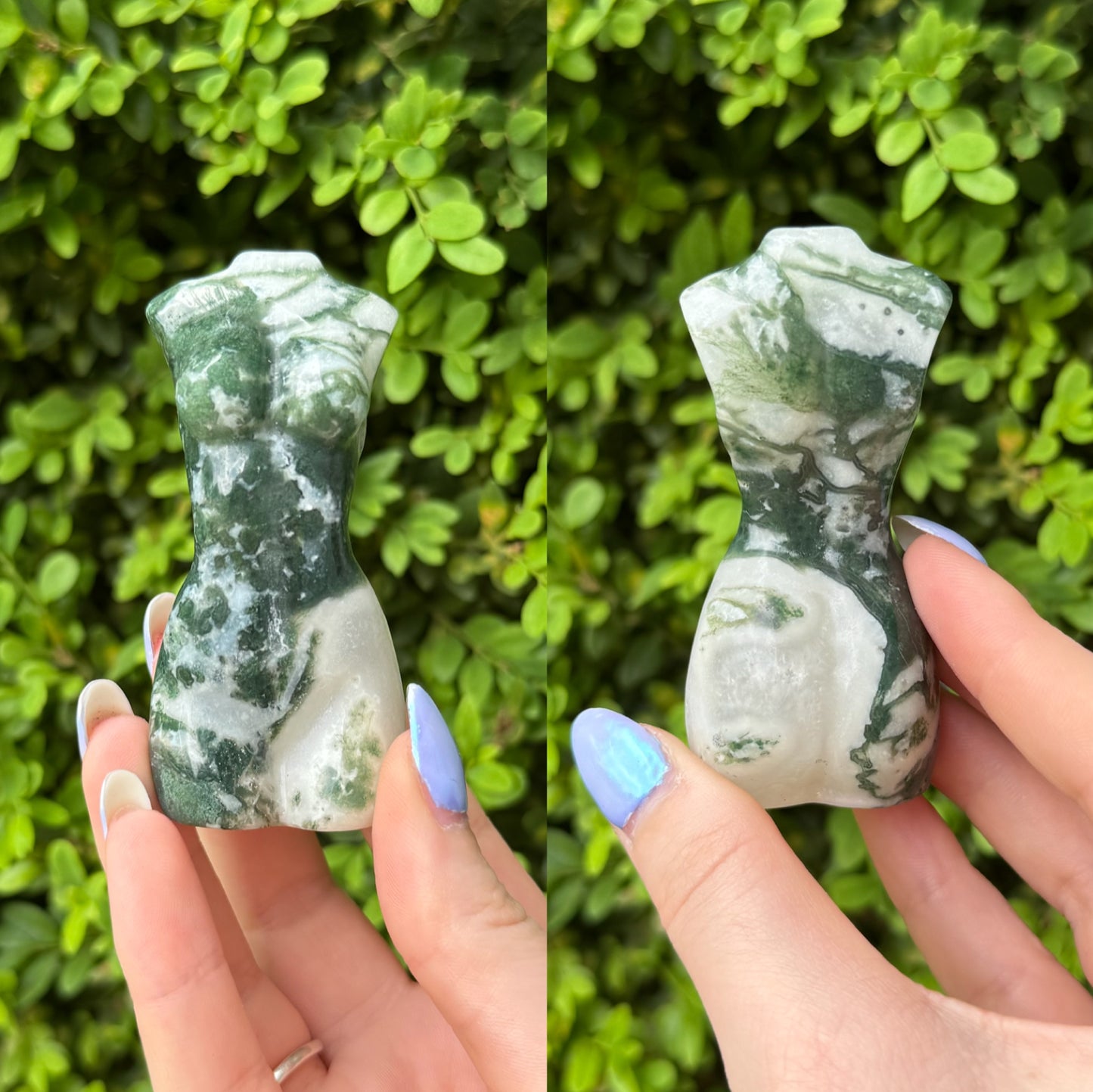 Crystal Goddess Body Carvings| Multiple Sizes| Choose Your Material