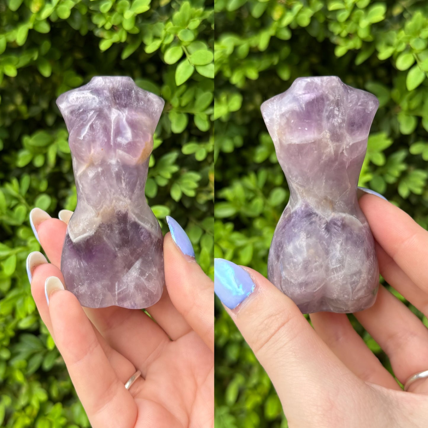 Crystal Goddess Body Carvings| Multiple Sizes| Choose Your Material