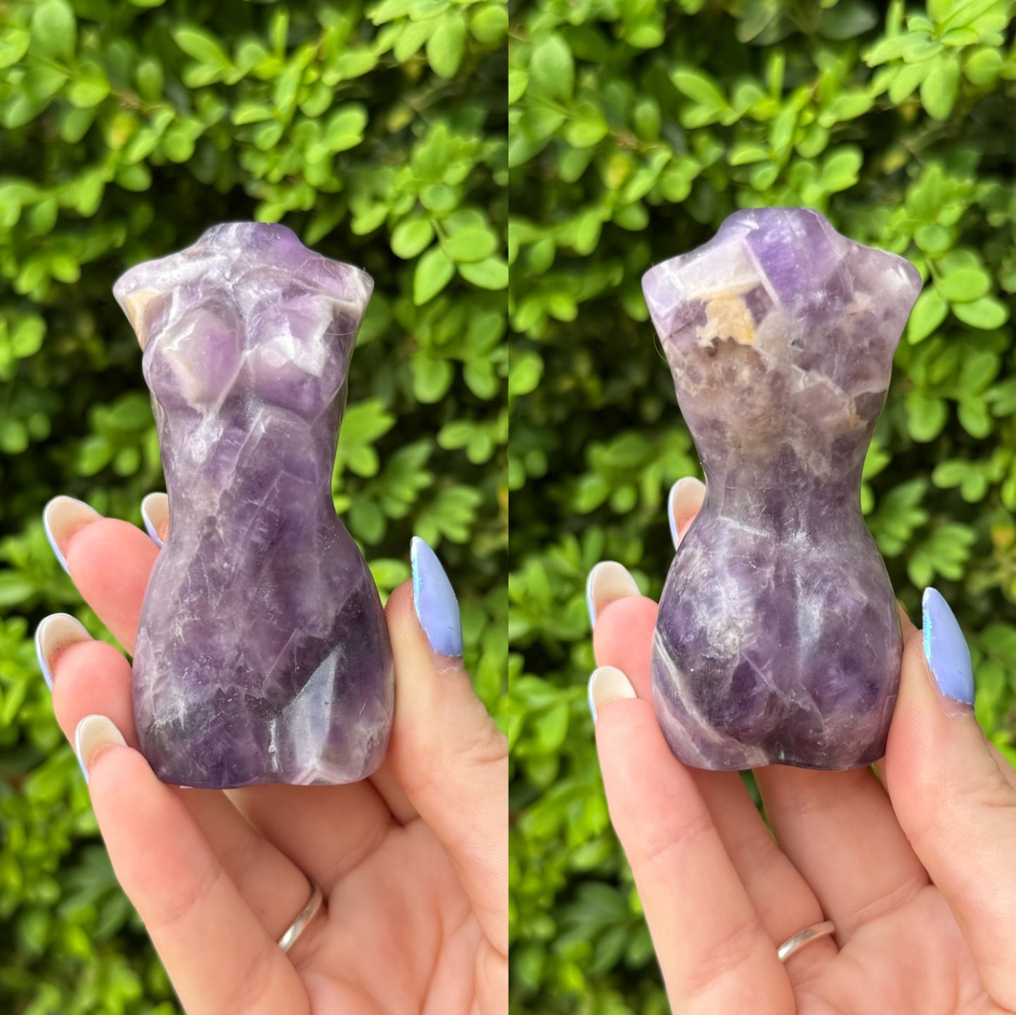 Crystal Goddess Body Carvings| Multiple Sizes| Choose Your Material