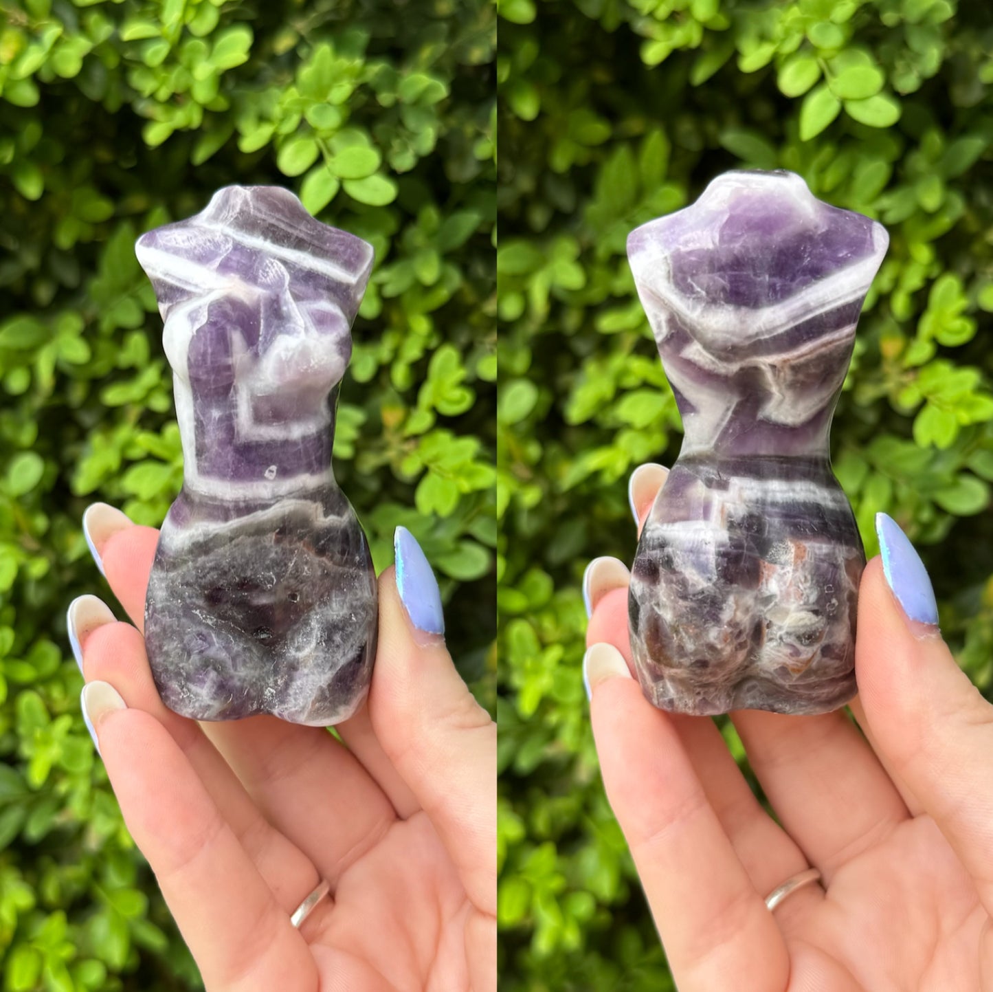 Crystal Goddess Body Carvings| Multiple Sizes| Choose Your Material