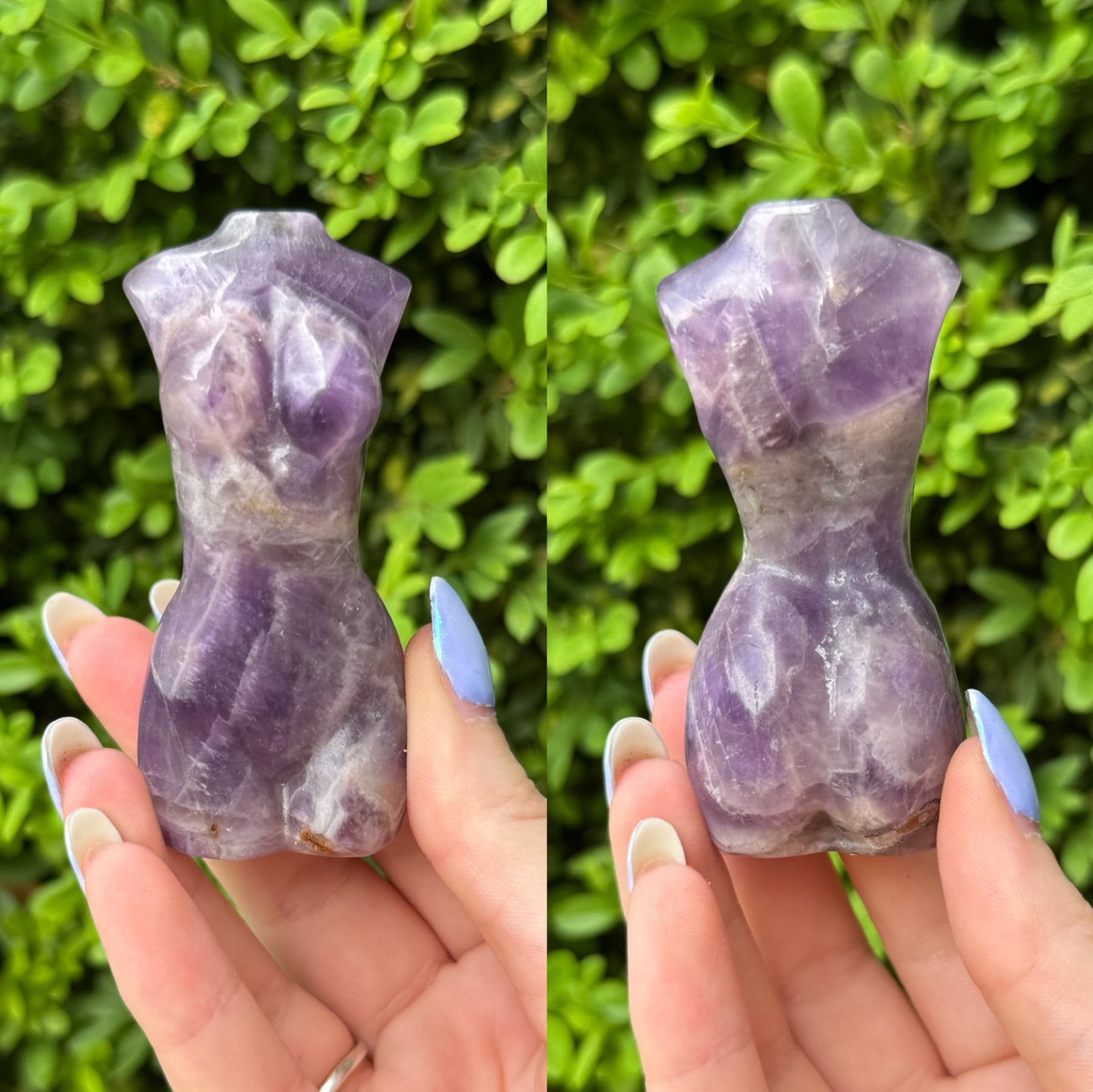 Crystal Goddess Body Carvings| Multiple Sizes| Choose Your Material