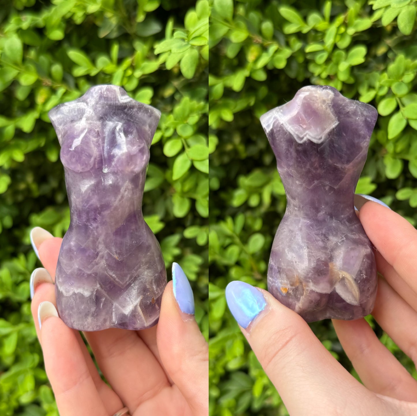 Crystal Goddess Body Carvings| Multiple Sizes| Choose Your Material