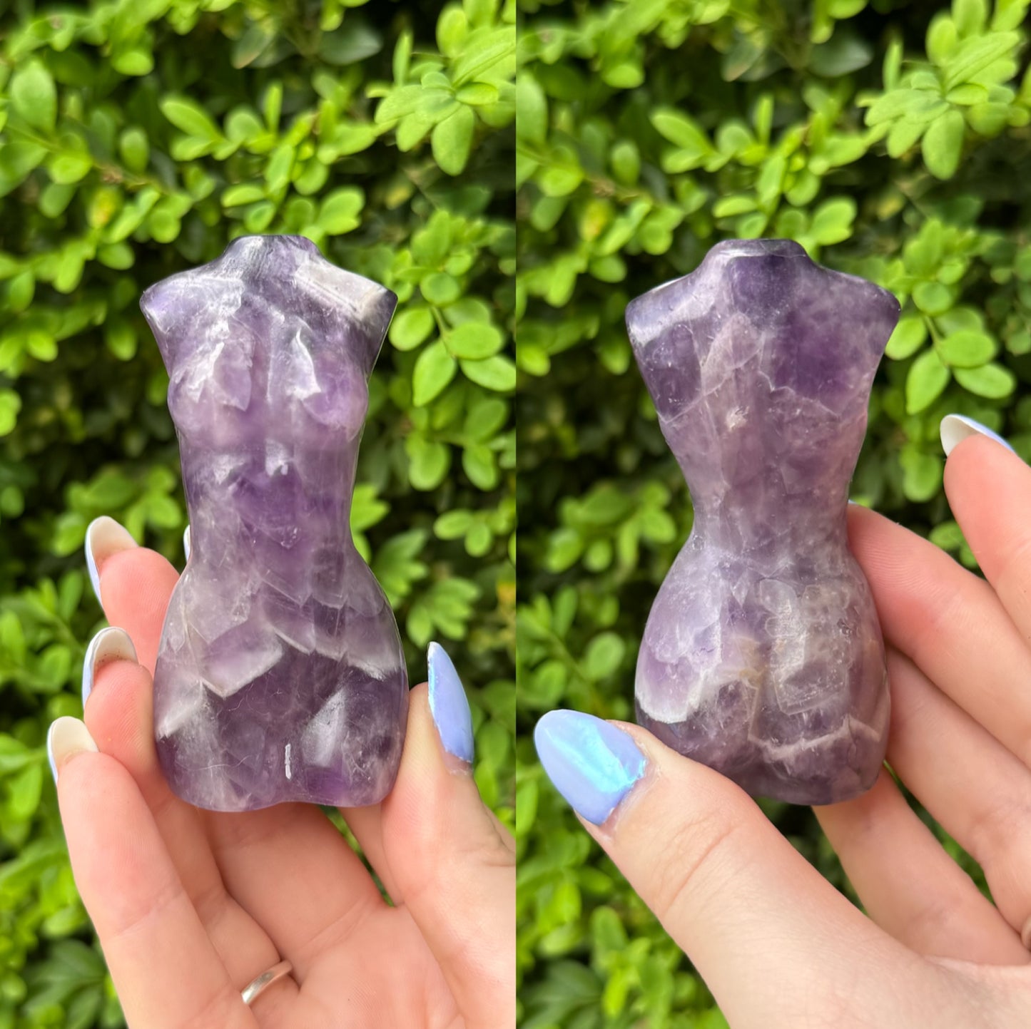 Crystal Goddess Body Carvings| Multiple Sizes| Choose Your Material