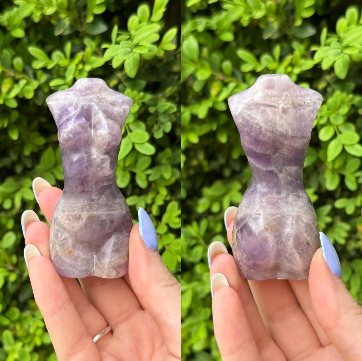 Crystal Goddess Body Carvings| Multiple Sizes| Choose Your Material