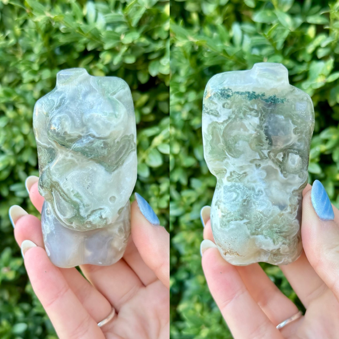 Crystal Goddess Body Carvings| Multiple Sizes| Choose Your Material