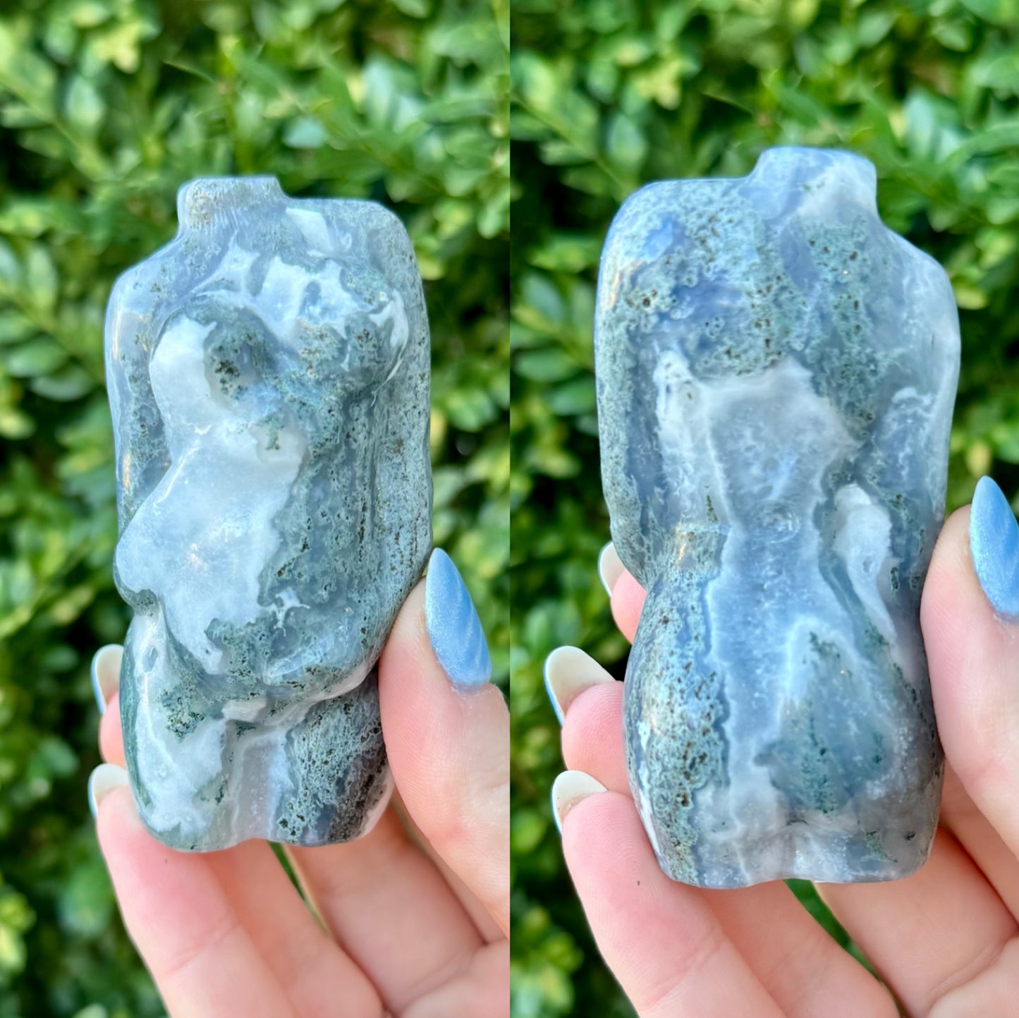 Crystal Goddess Body Carvings| Multiple Sizes| Choose Your Material