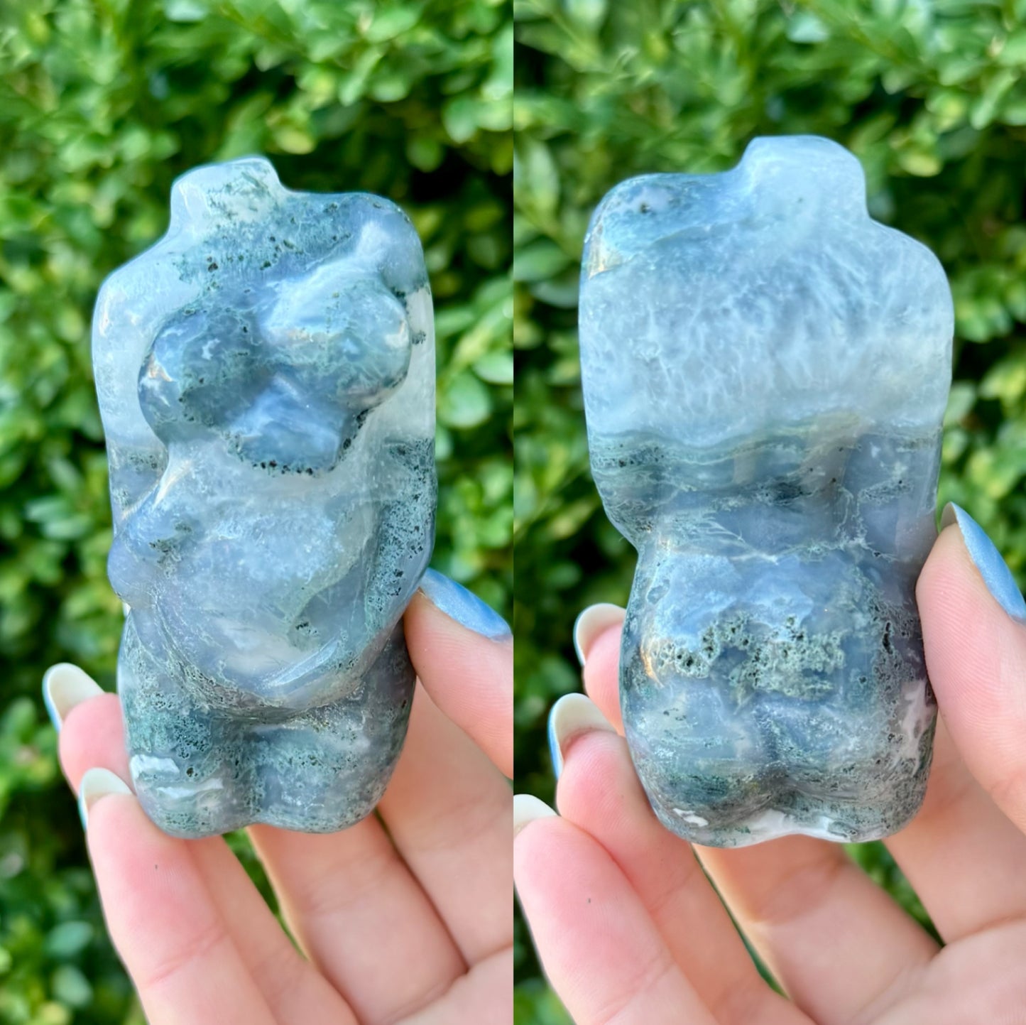 Crystal Goddess Body Carvings| Multiple Sizes| Choose Your Material