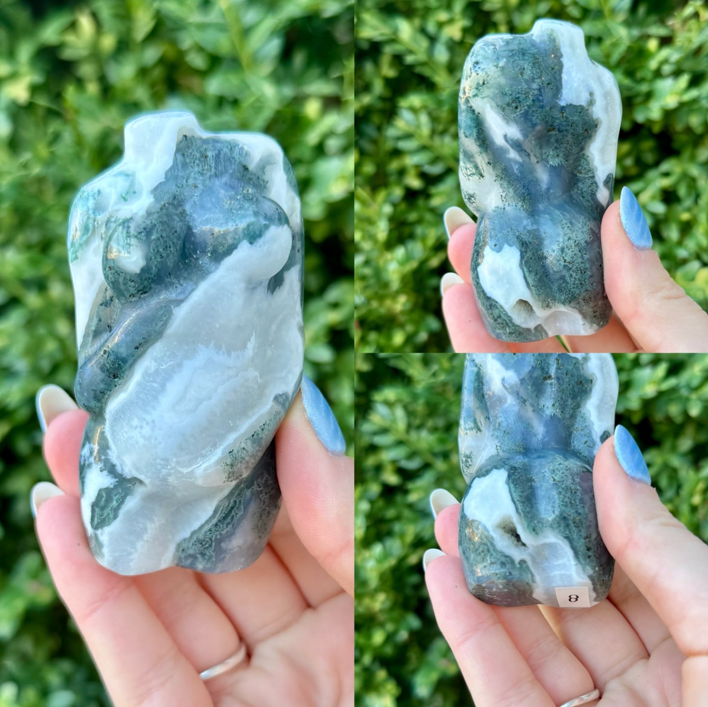 Crystal Goddess Body Carvings| Multiple Sizes| Choose Your Material