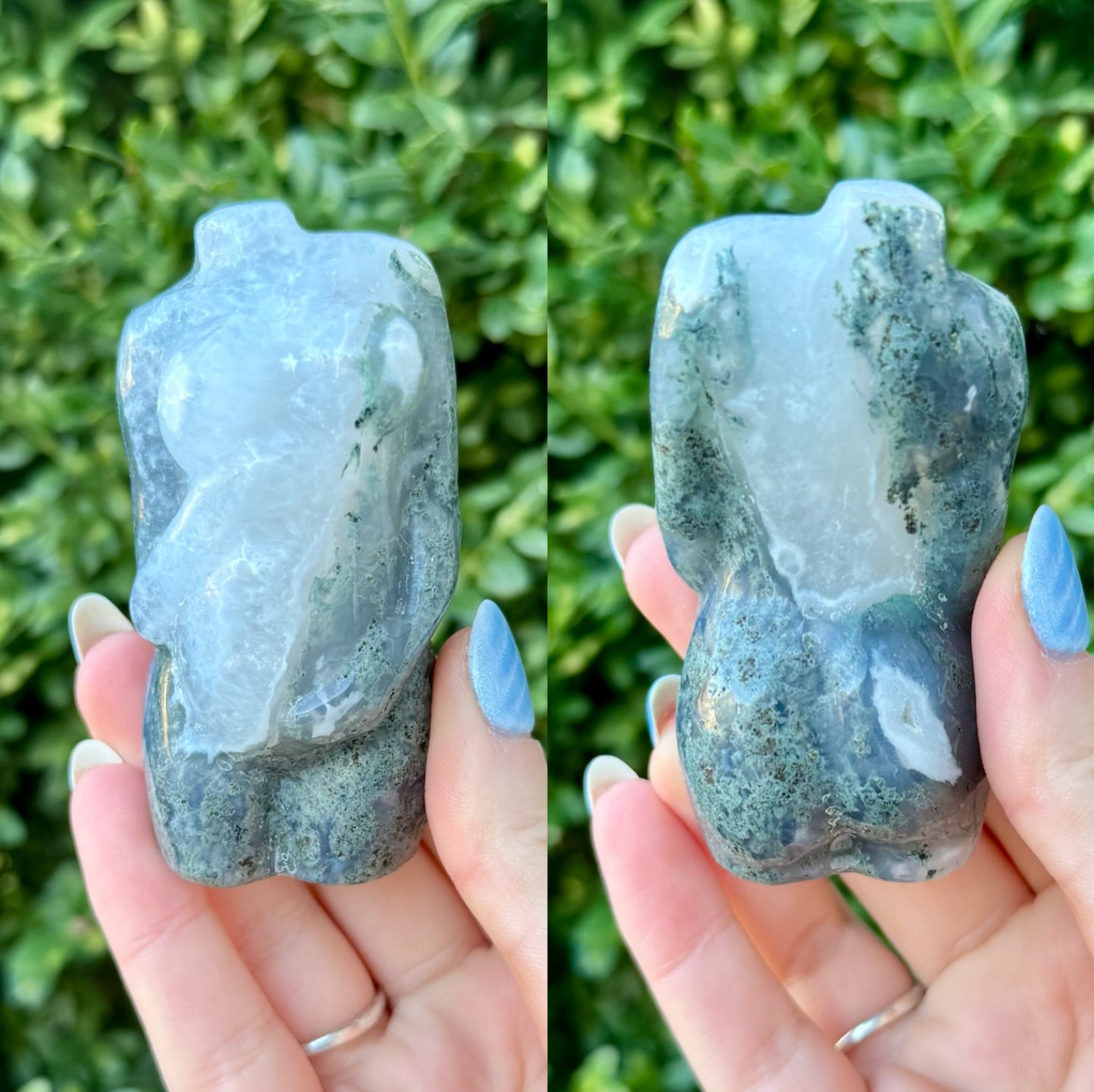 Crystal Goddess Body Carvings| Multiple Sizes| Choose Your Material