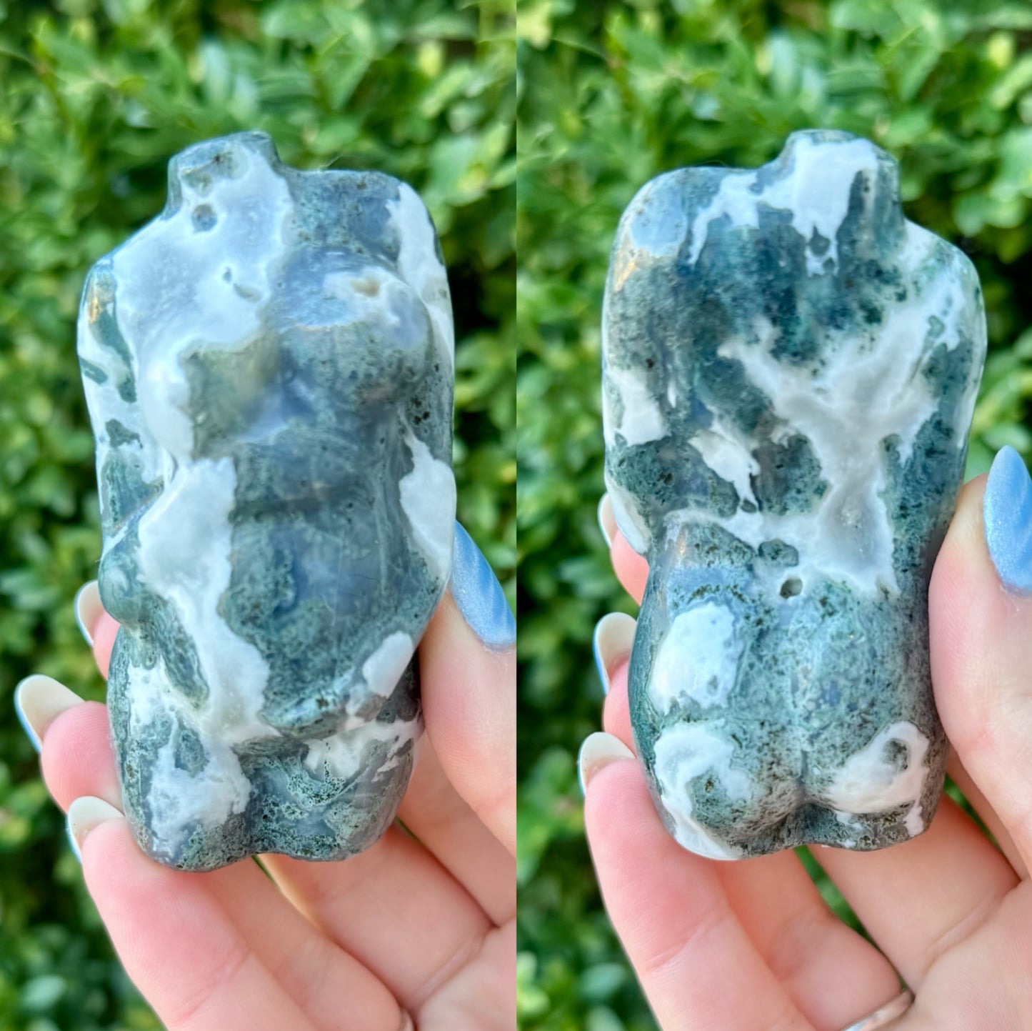 Crystal Goddess Body Carvings| Multiple Sizes| Choose Your Material