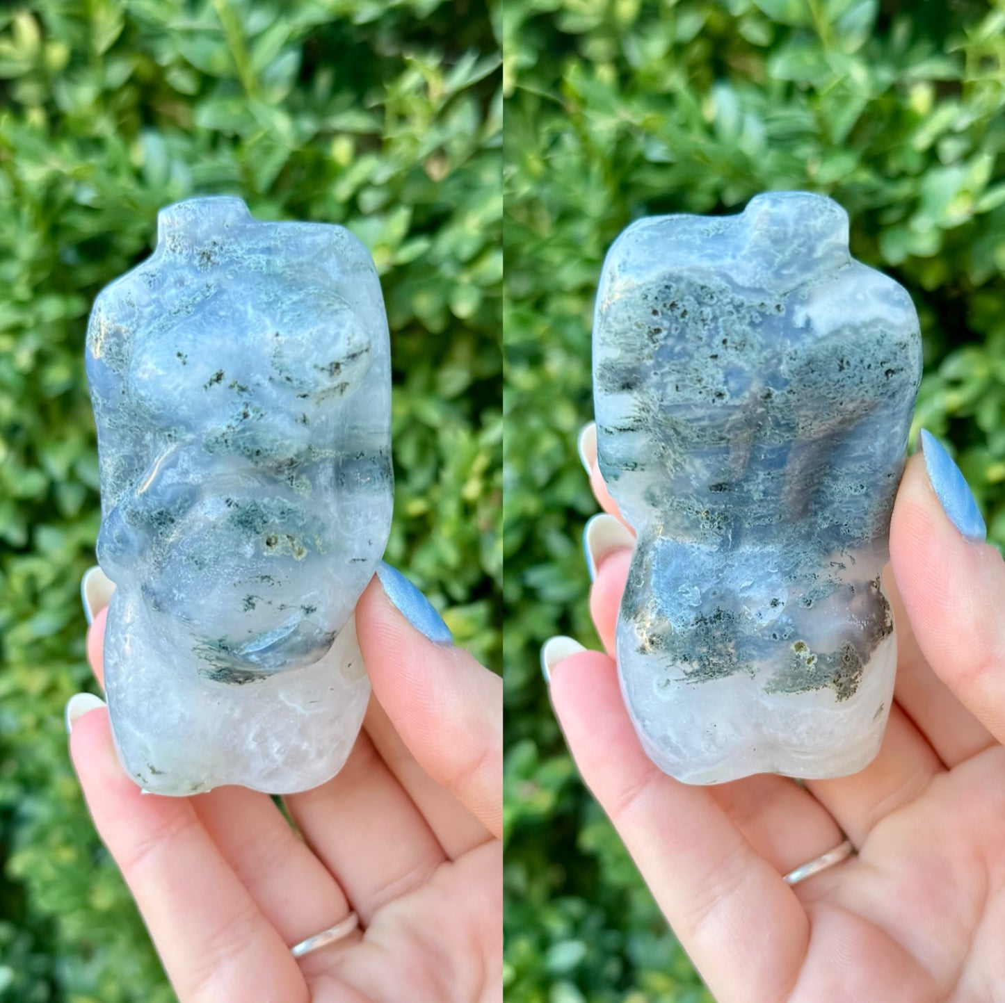 Crystal Goddess Body Carvings| Multiple Sizes| Choose Your Material