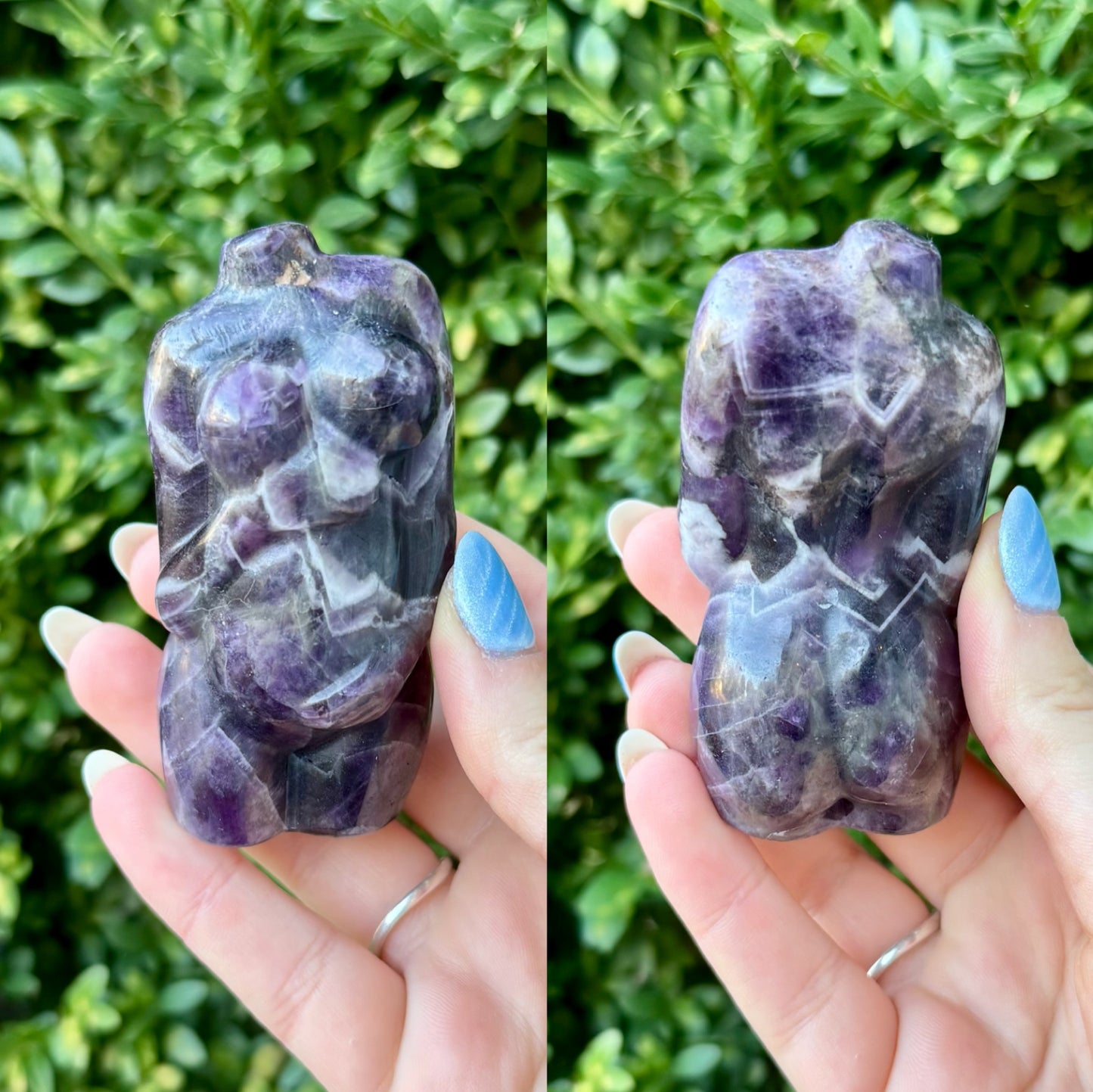 Crystal Goddess Body Carvings| Multiple Sizes| Choose Your Material