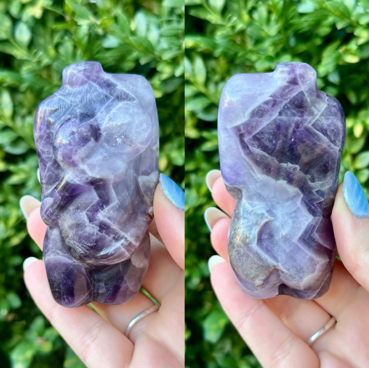 Crystal Goddess Body Carvings| Multiple Sizes| Choose Your Material