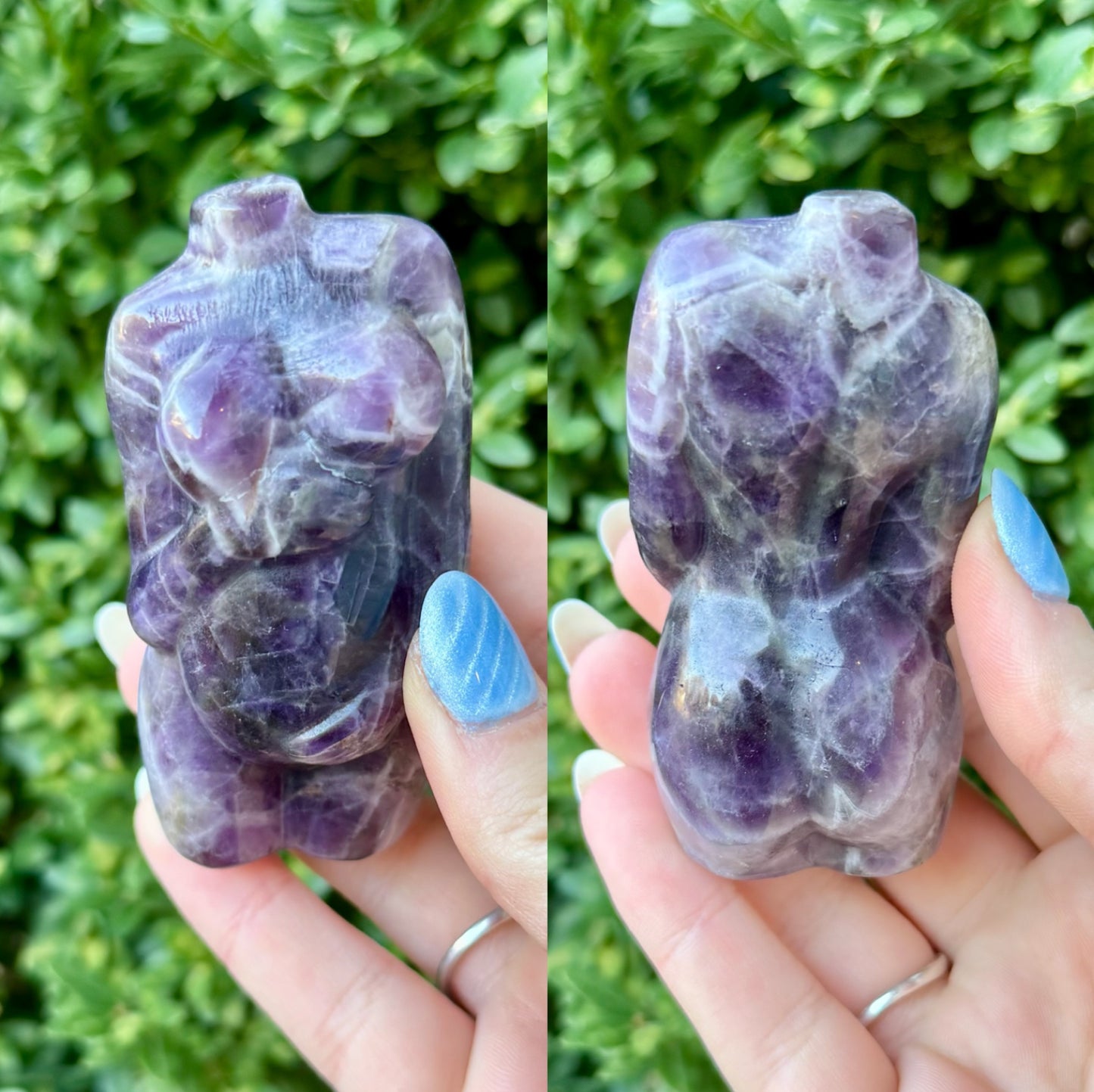 Crystal Goddess Body Carvings| Multiple Sizes| Choose Your Material