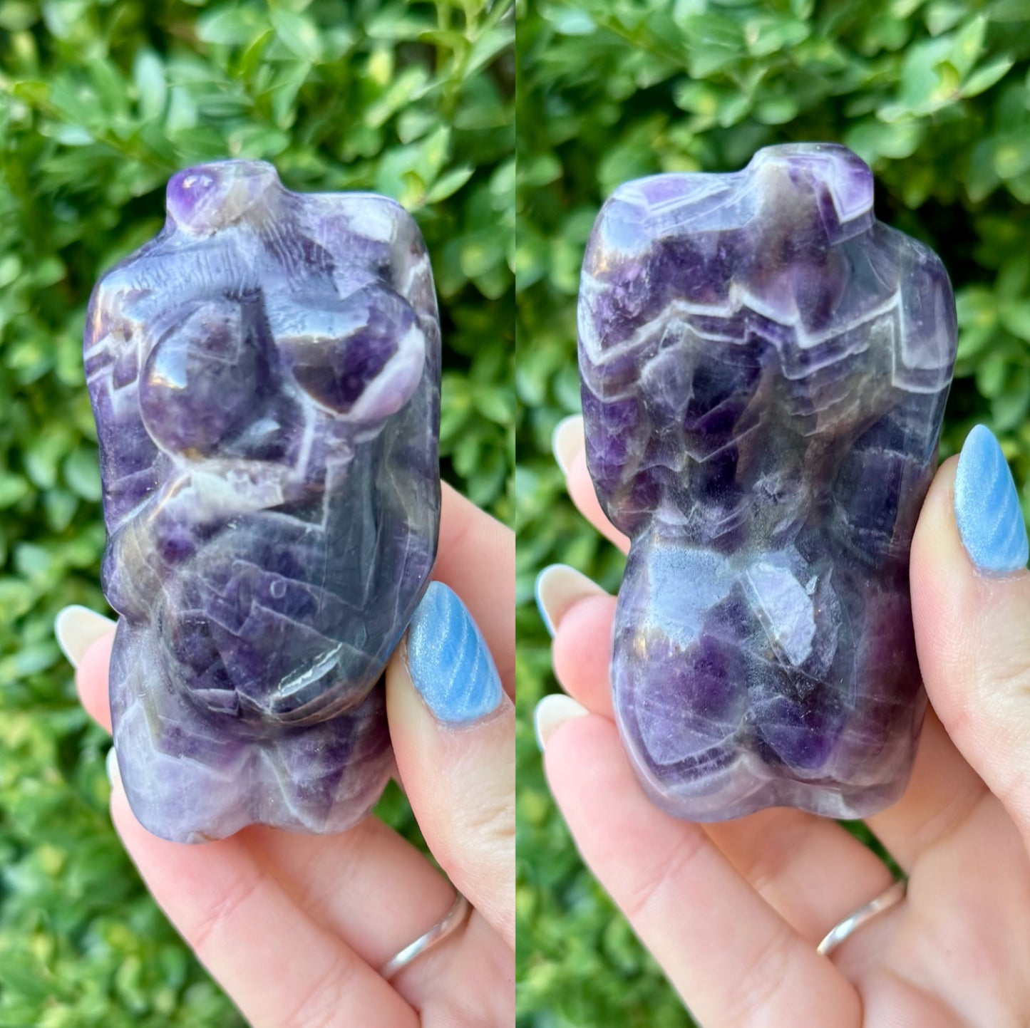 Crystal Goddess Body Carvings| Multiple Sizes| Choose Your Material