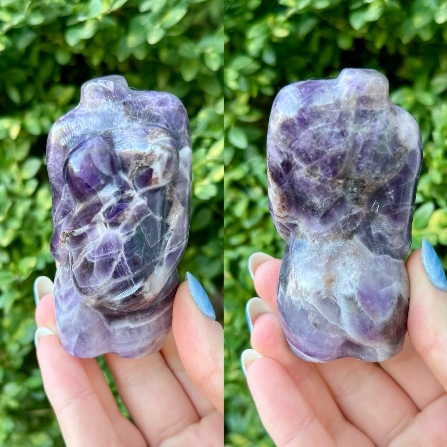 Crystal Goddess Body Carvings| Multiple Sizes| Choose Your Material