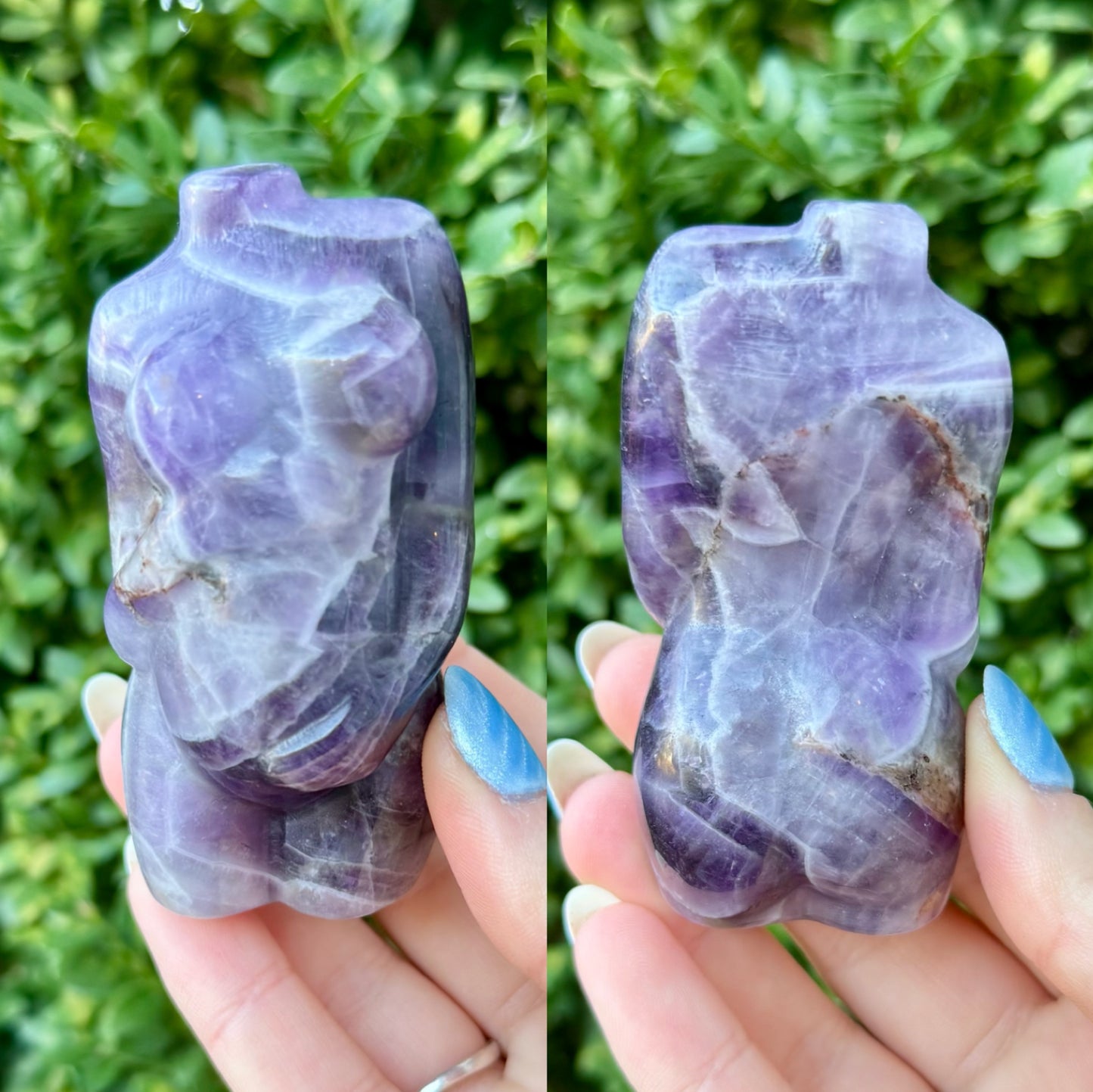 Crystal Goddess Body Carvings| Multiple Sizes| Choose Your Material