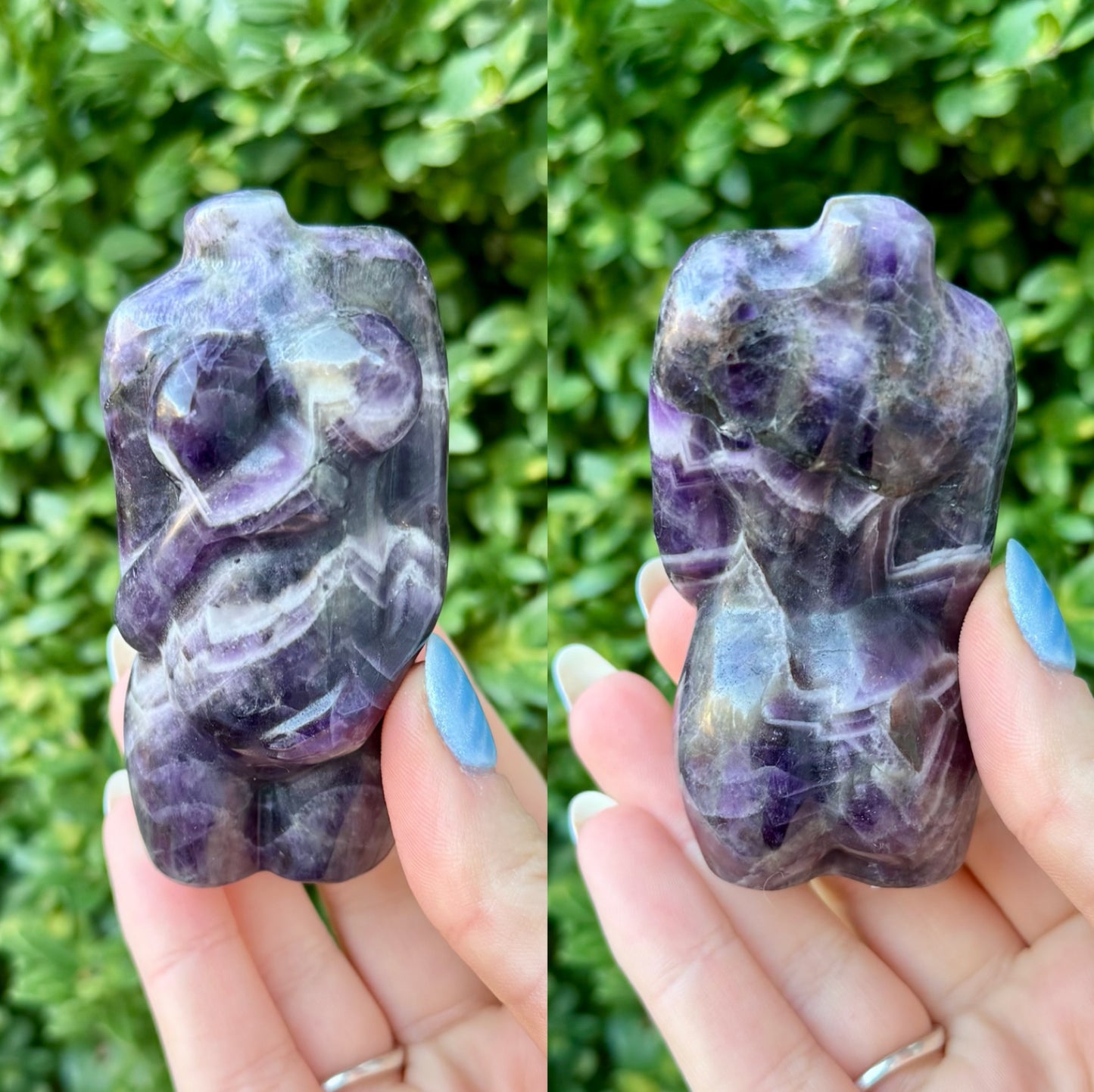 Crystal Goddess Body Carvings| Multiple Sizes| Choose Your Material