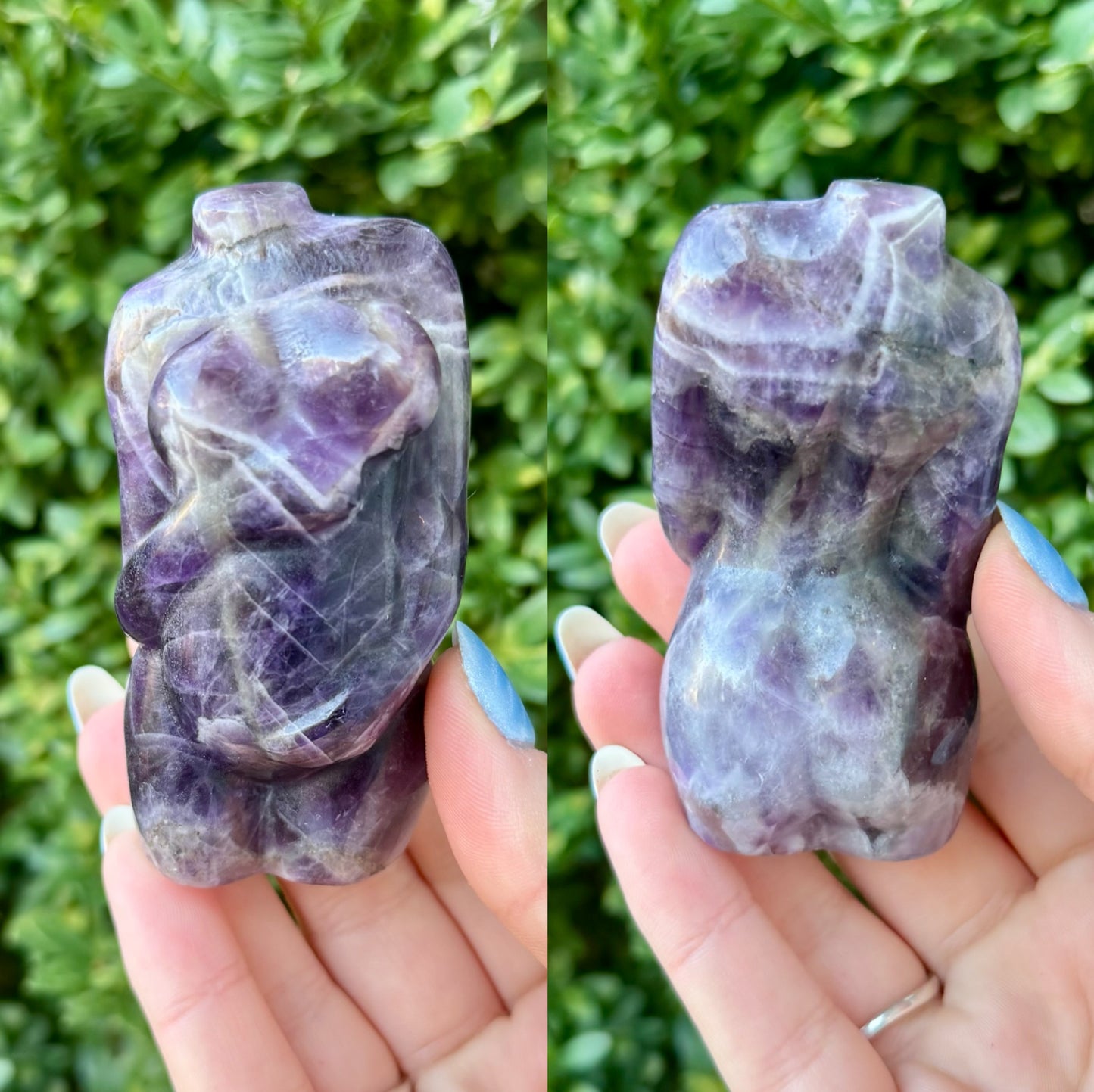 Crystal Goddess Body Carvings| Multiple Sizes| Choose Your Material
