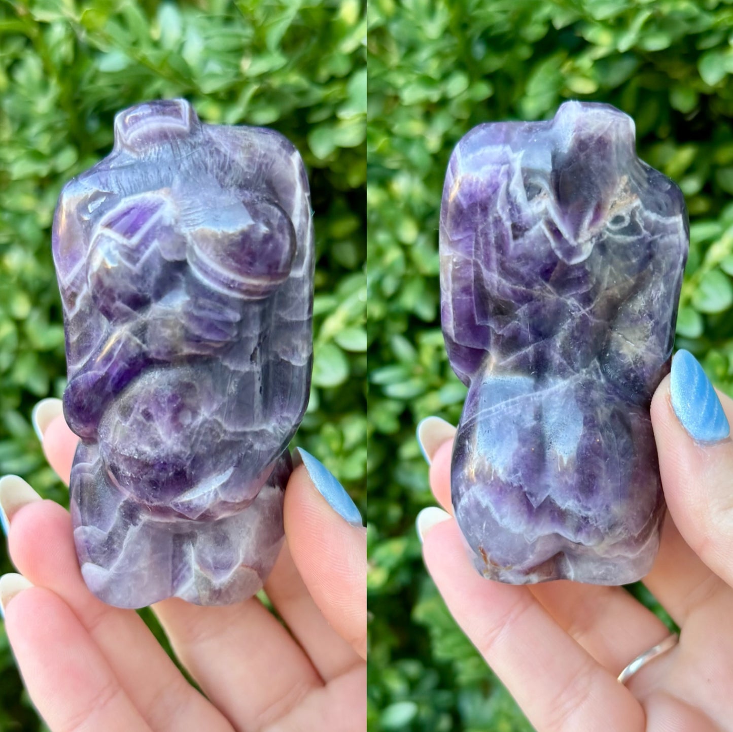 Crystal Goddess Body Carvings| Multiple Sizes| Choose Your Material