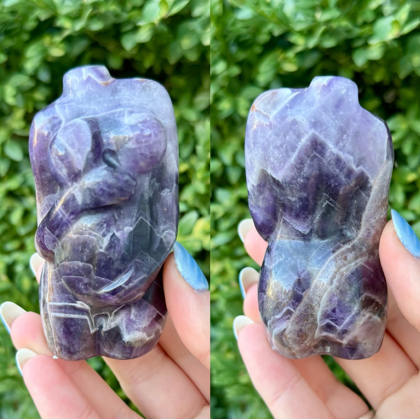 Crystal Goddess Body Carvings| Multiple Sizes| Choose Your Material