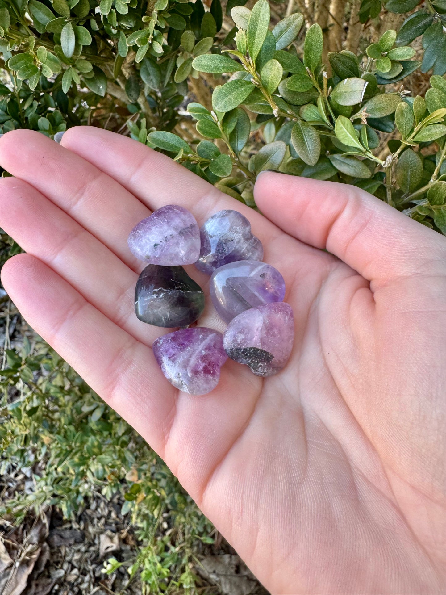 Mini Crystal Heart Carvings| 1 Piece| Mini| Small| Choose your Material